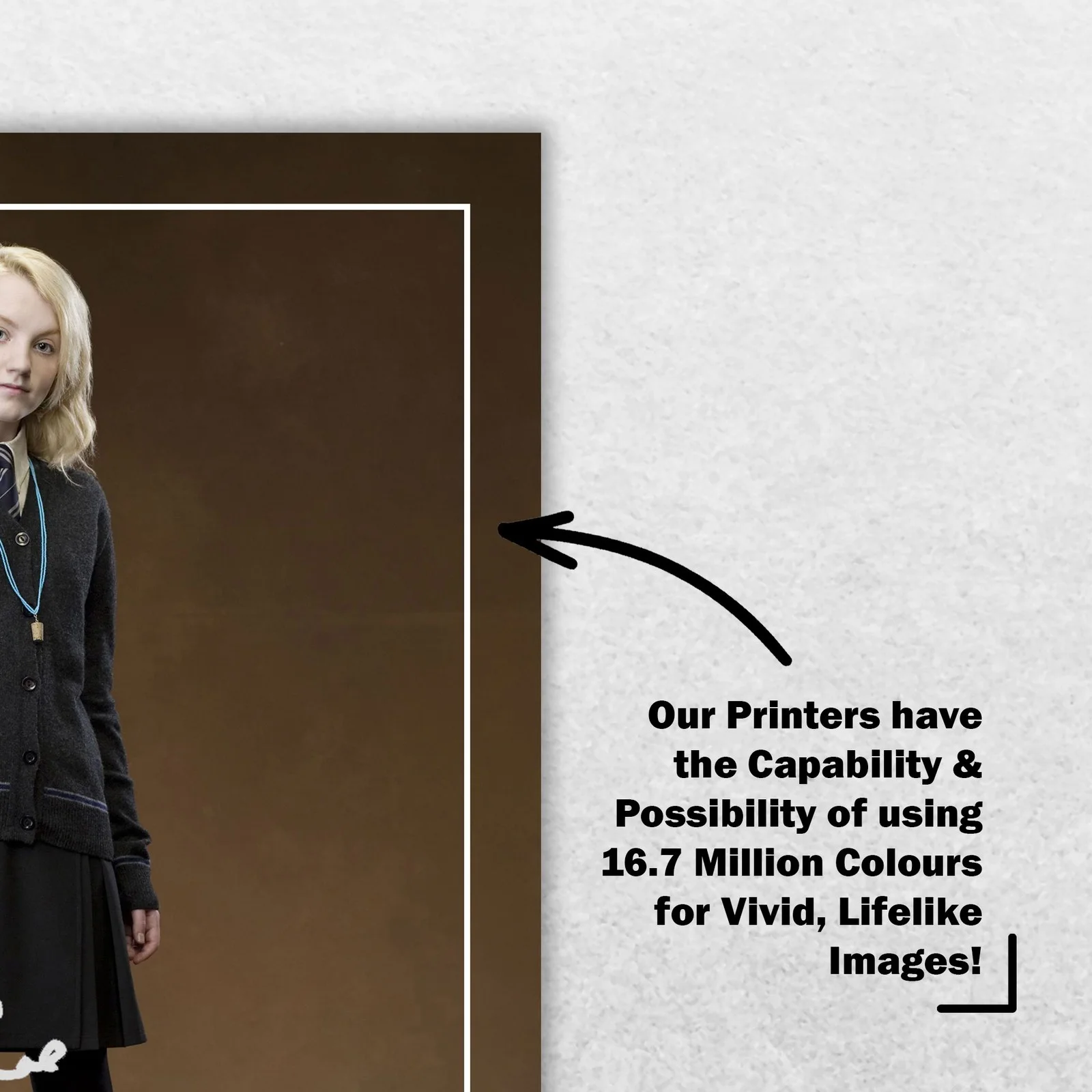 Evanna Lynch Signed Memorabilia 8x6 Pre Printed Autograph Photo Memorabilia, изображение 5