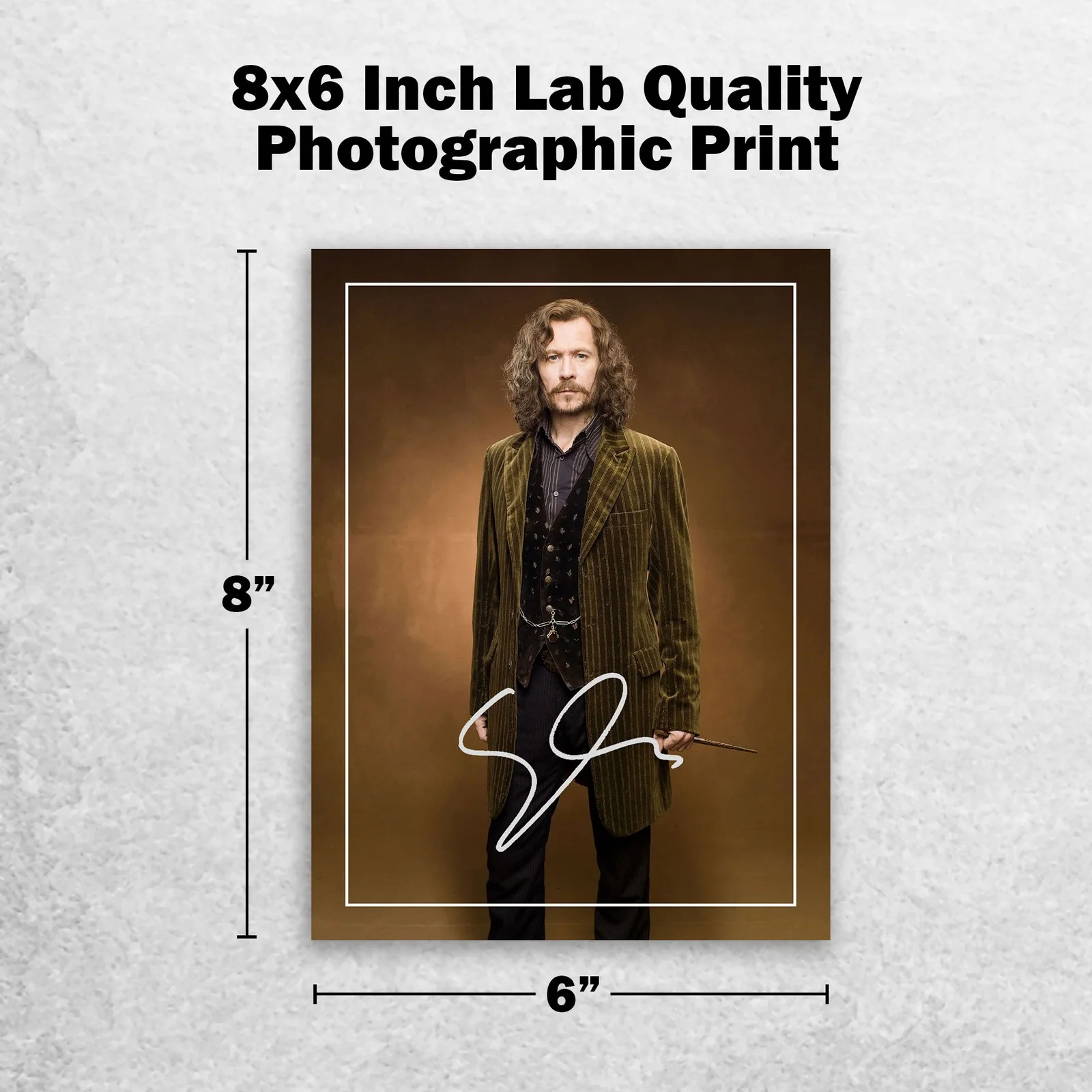 Gary Oldman Signed Memorabilia 8x6 Pre Printed Autograph Photo Memorabilia, image 2