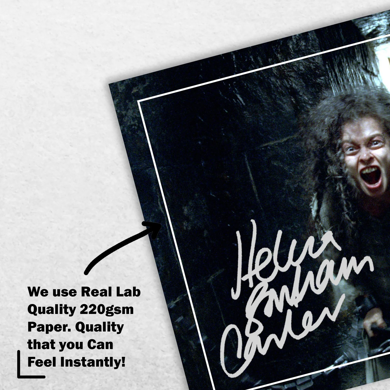 Helena Bonham Carter Signed Memorabilia 8x6 Pre Printed Autograph Photo, изображение 4