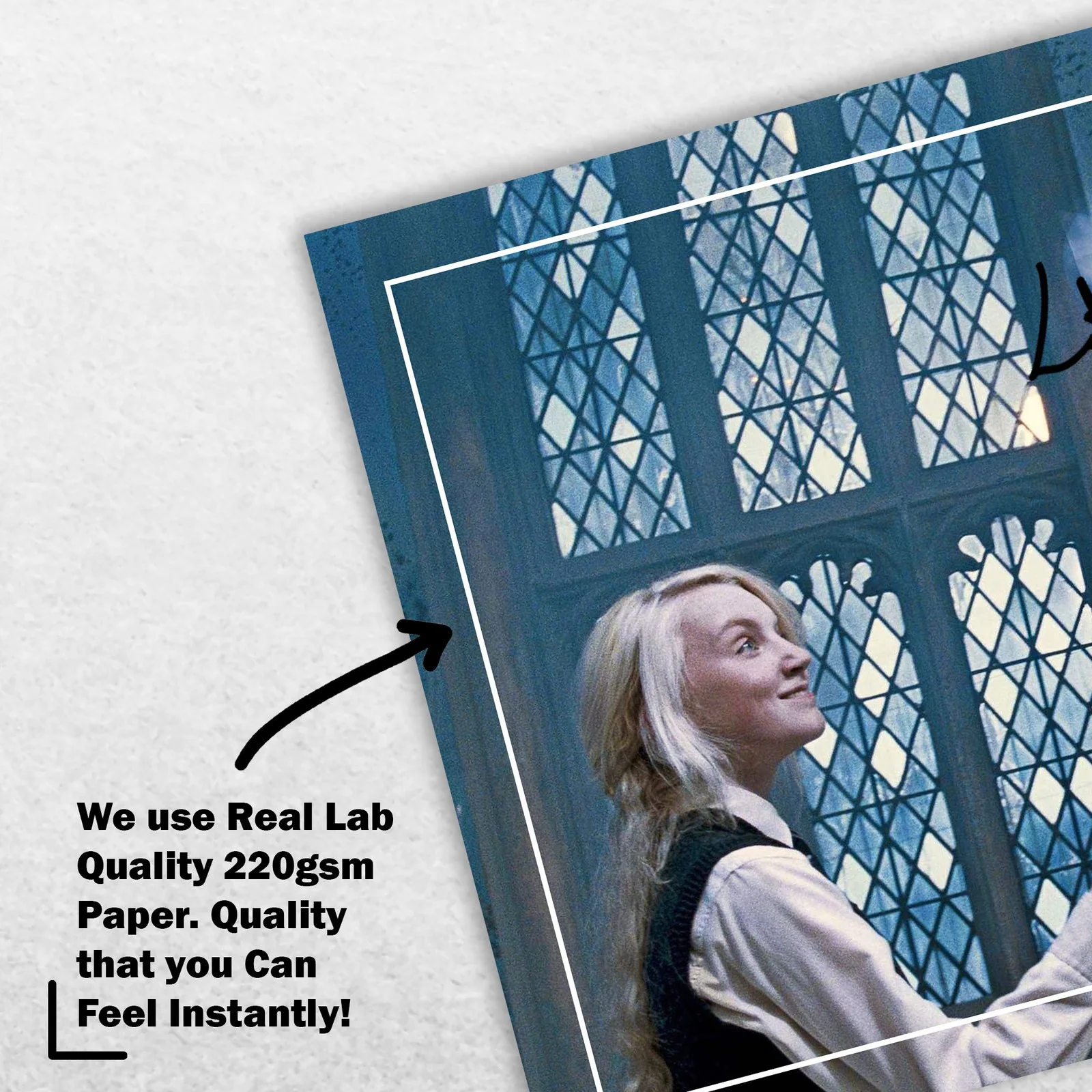 Evanna Lynch Signed Memorabilia 8x6 Pre Printed Autograph Photo Memorabilia, изображение 4