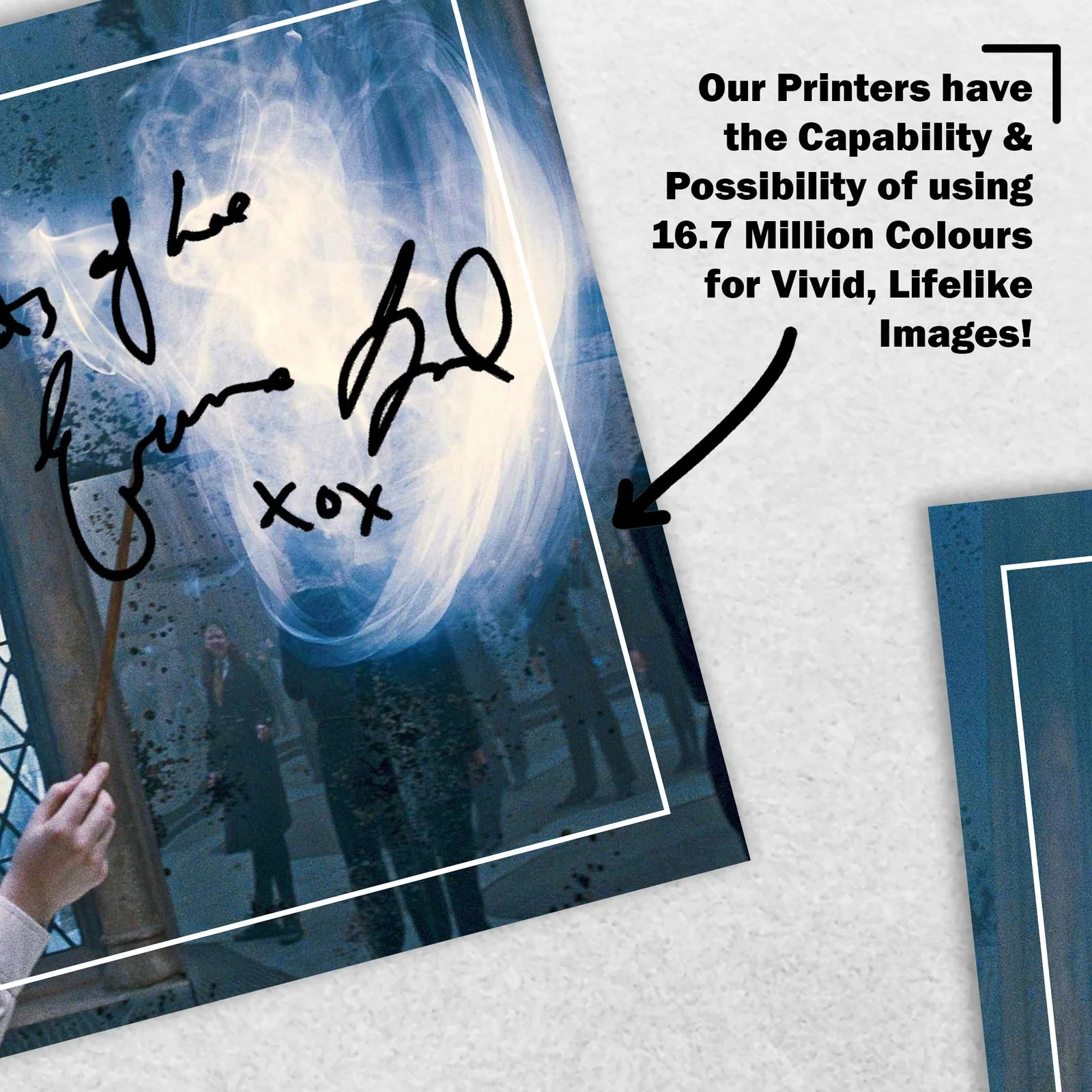 Evanna Lynch Signed Memorabilia 8x6 Pre Printed Autograph Photo Memorabilia, изображение 5