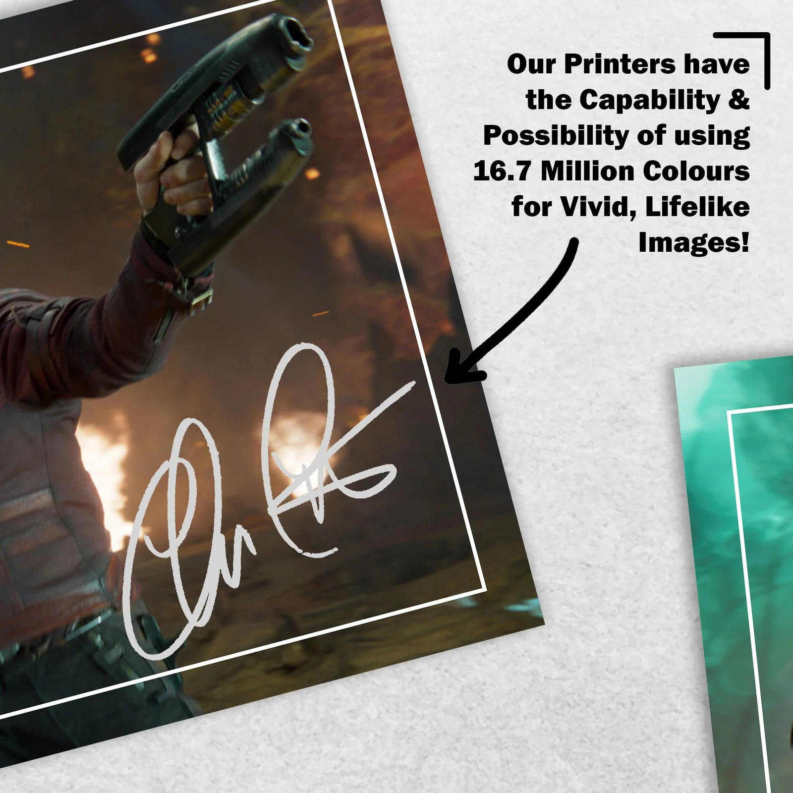 Chris Pratt Signed Memorabilia 8x6 Pre Printed Autograph Photo Memorabilia, изображение 5