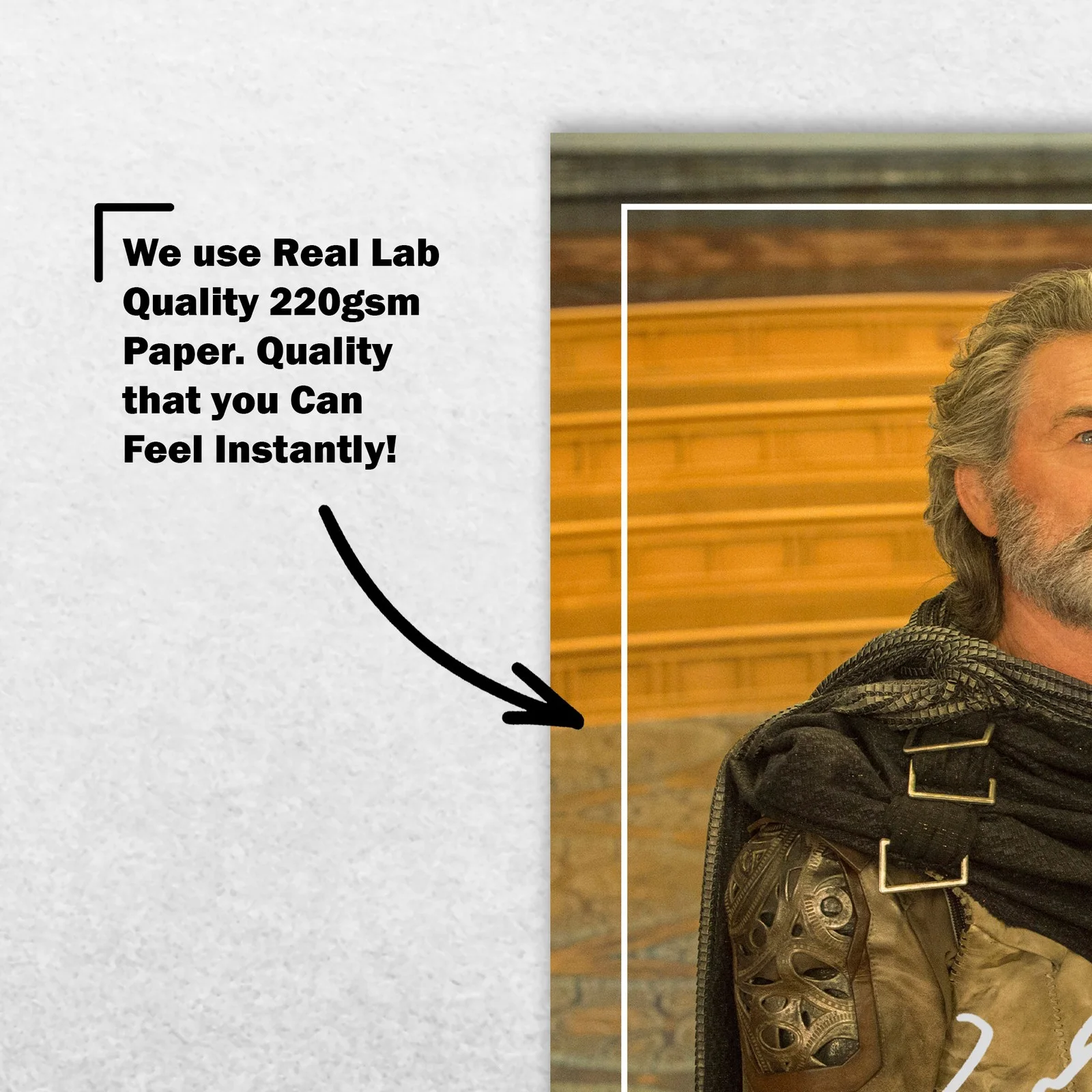 Kurt Russell Signed Memorabilia 8x6 Pre Printed Autograph Photo Memorabilia, изображение 4