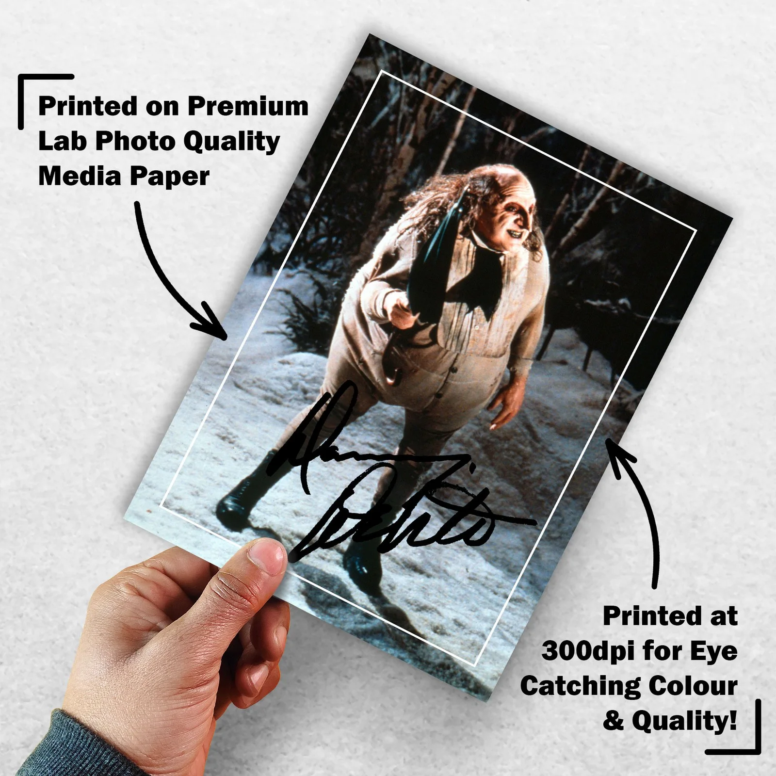 Danny DeVito Signed Memorabilia 8x6 Pre Printed Autograph Photo Memorabilia, изображение 3