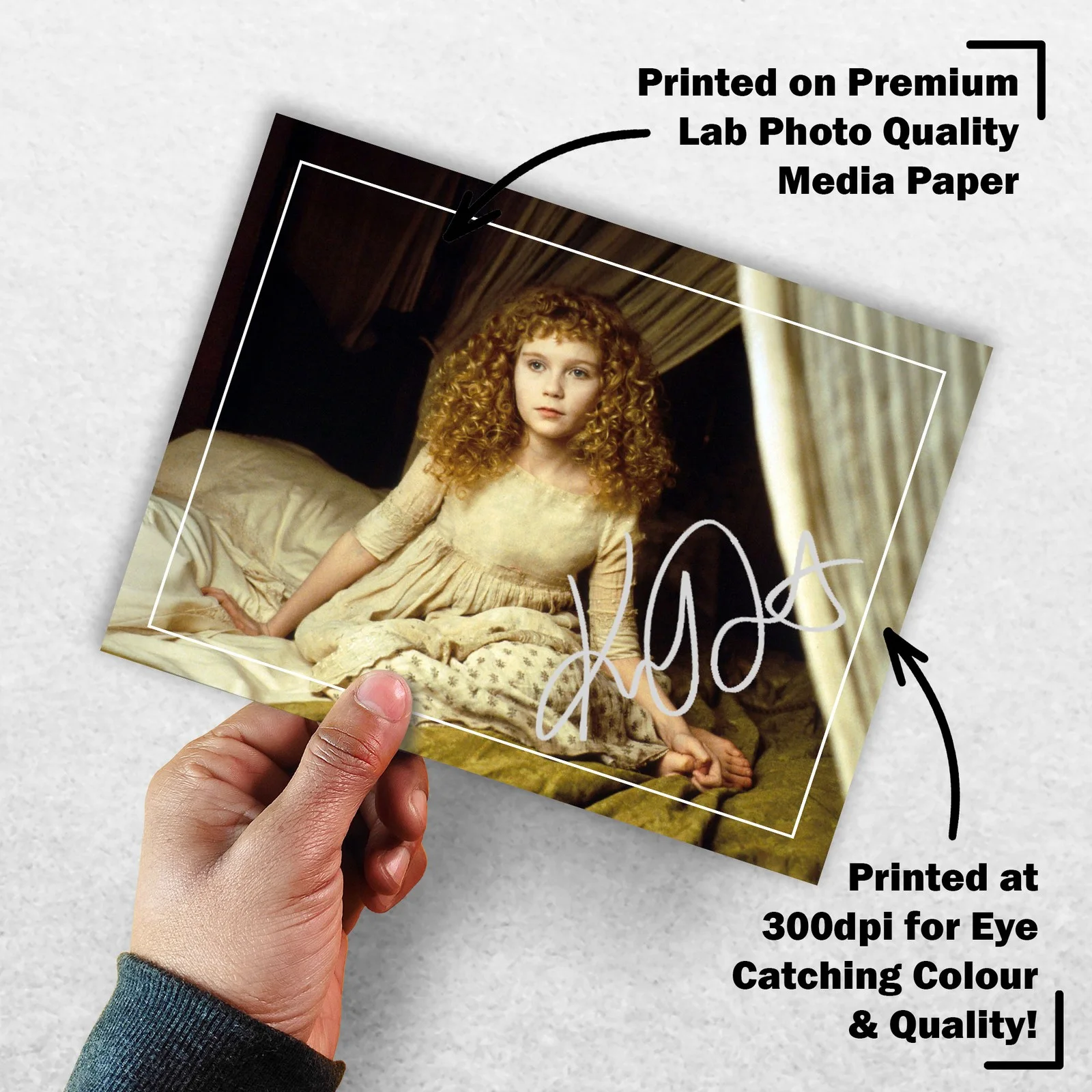 Kirsten Dunst Signed Memorabilia 8x6 Pre Printed Autograph Photo Memorabilia, image 3