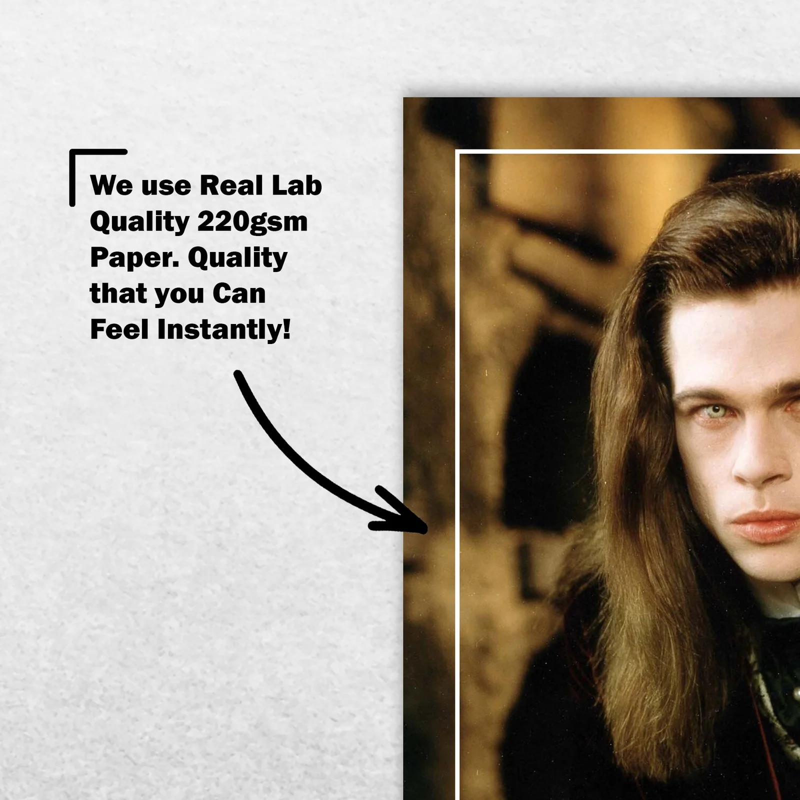 Brad Pitt 8x6 Photo Signed Memorabilia 8x6 Pre Printed Autograph Photo, image 4