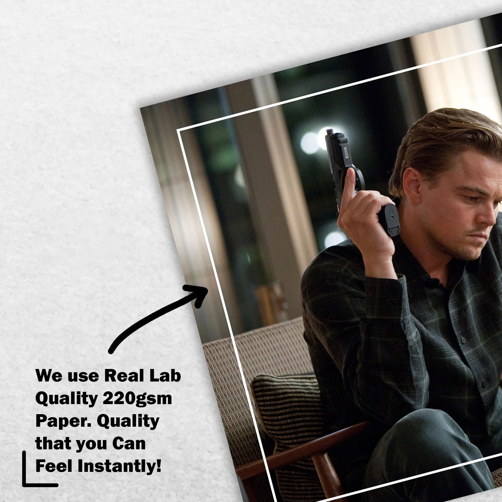 Leonardo DiCaprio Signed Memorabilia 8x6 Pre Printed Autograph Photo Memorabilia, изображение 4