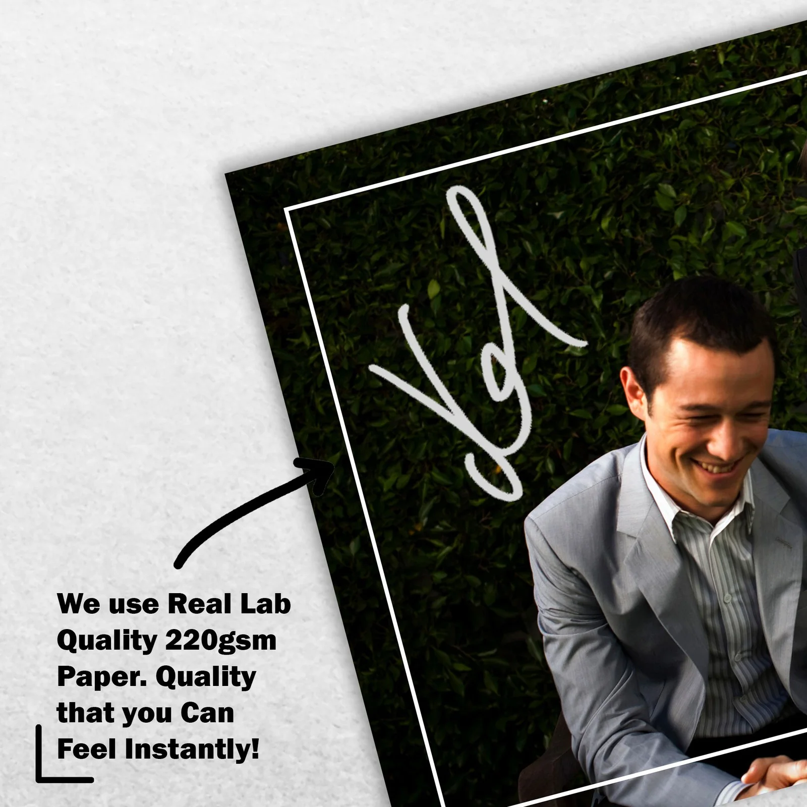 Joseph Gordon-Levitt Elliot Pa Signed Memorabilia 8x6 Pre Printed Autograph, изображение 4