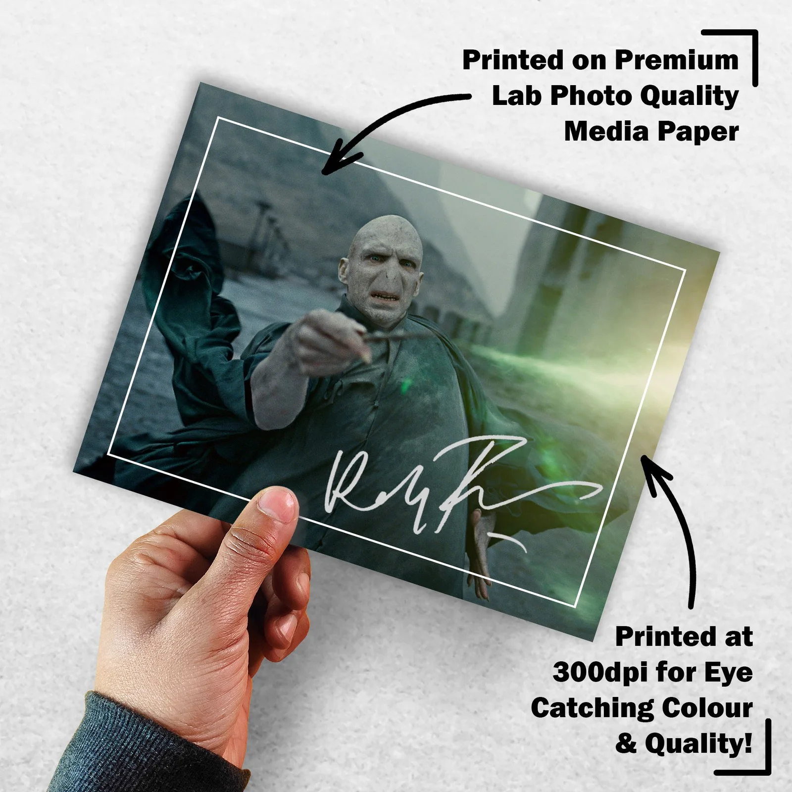 Ralph Fiennes 8x6 Photo Signed Memorabilia 8x6 Pre Printed Autograph Photo, изображение 3