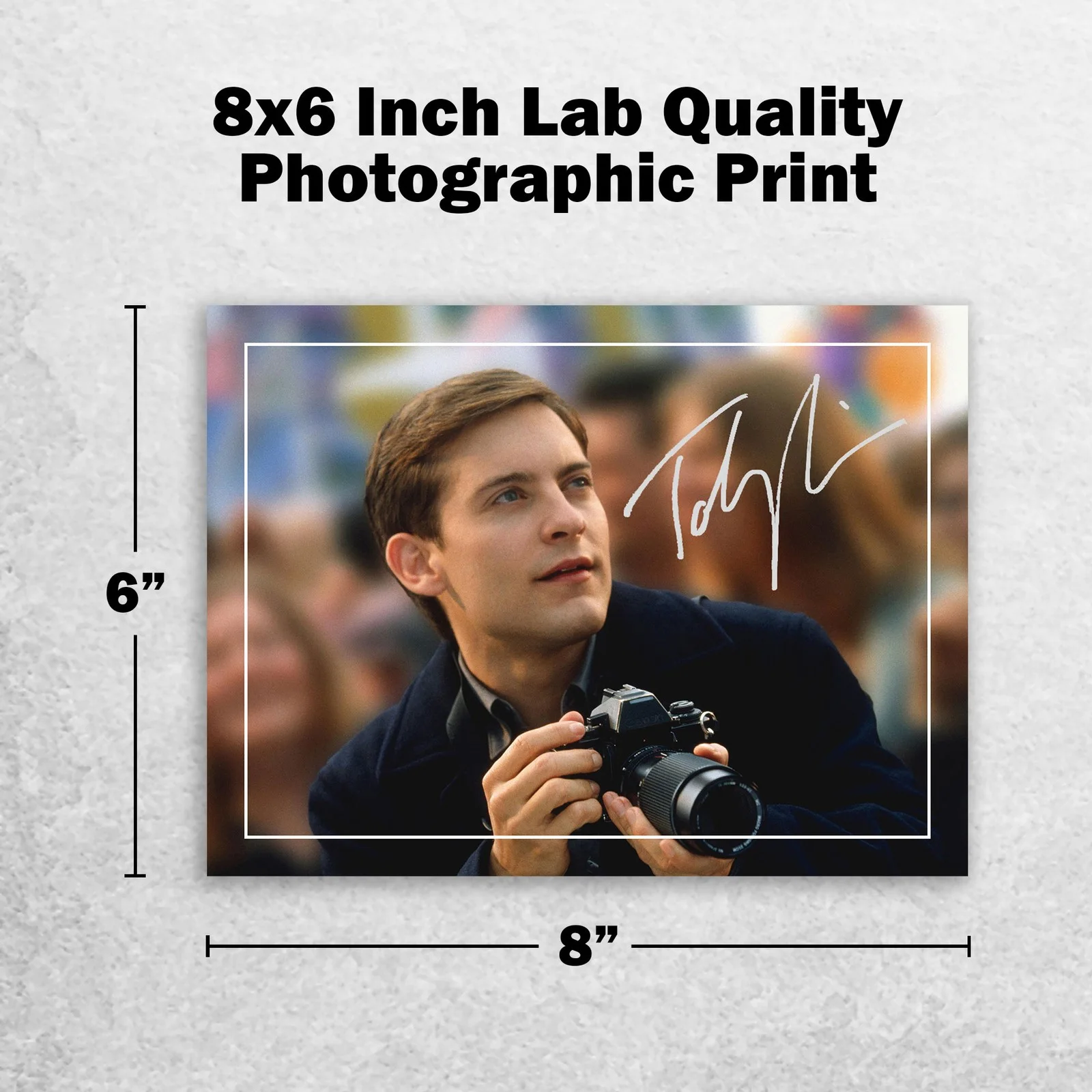 Tobey Maguire Signed Memorabilia 8x6 Pre Printed Autograph Photo Memorabilia, image 2