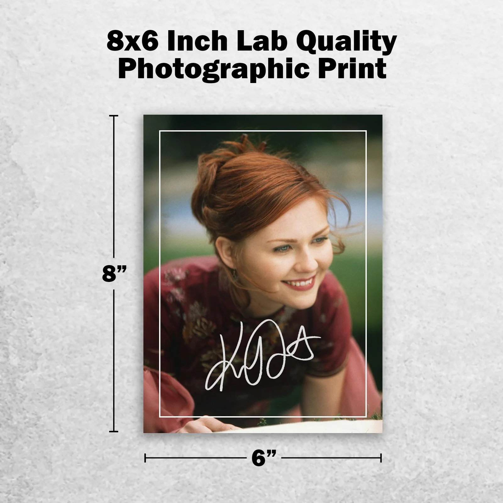Kirsten Dunst Signed Memorabilia 8x6 Pre Printed Autograph Photo Memorabilia, image 2