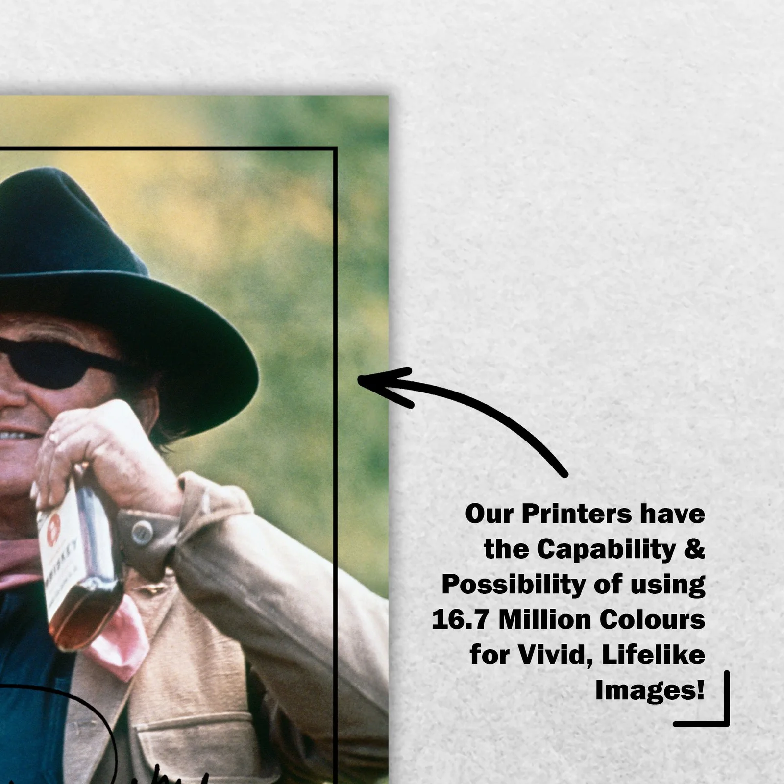 John Wayne 8x6 Photo Signed Memorabilia 8x6 Pre Printed Autograph Photo, изображение 5