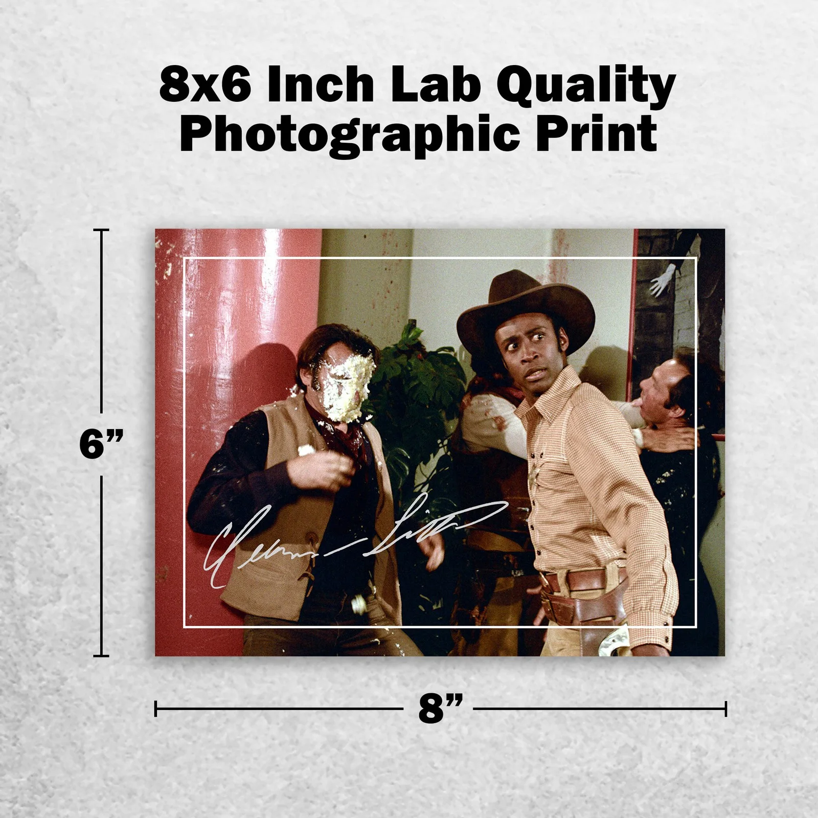 Cleavon Little 8x6 Photo Signed Memorabilia 8x6 Pre Printed Autograph Photo, изображение 2