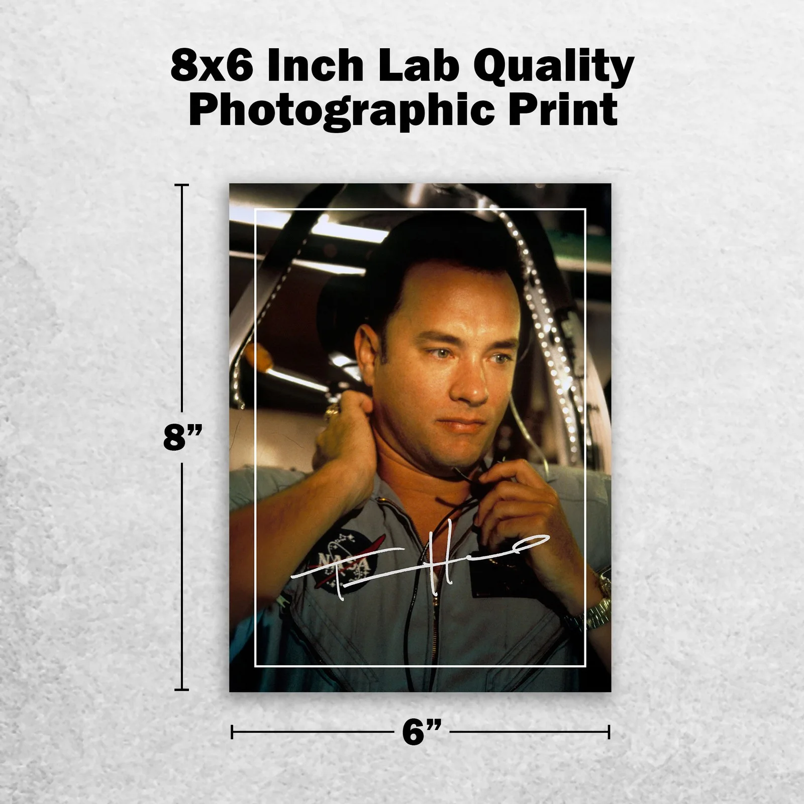 Tom Hanks Signed Memorabilia 8x6 Pre Printed Autograph Photo Memorabilia, изображение 2