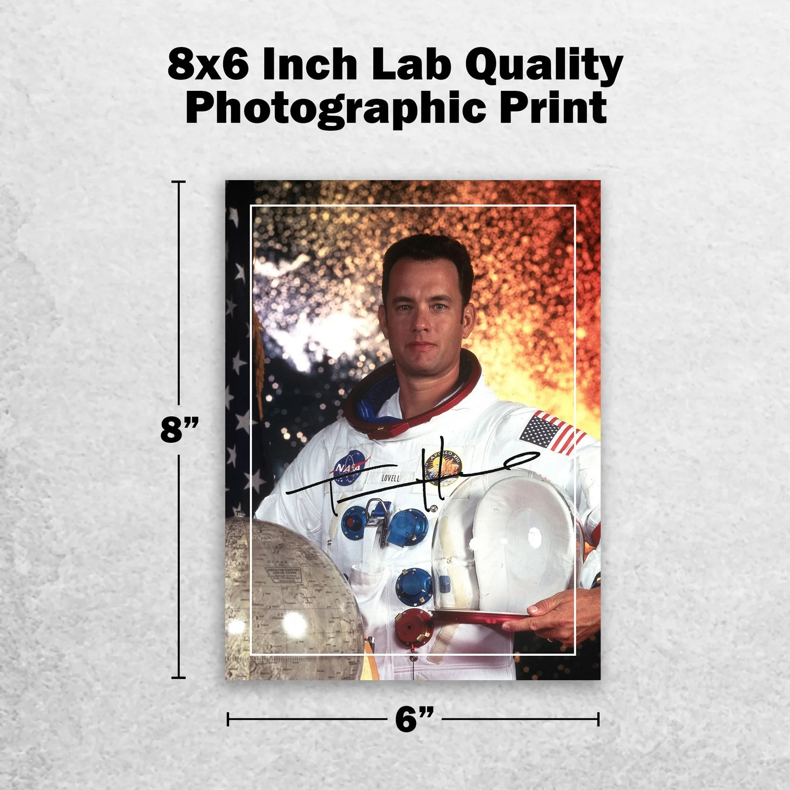 Tom Hanks Signed Memorabilia 8x6 Pre Printed Autograph Photo Memorabilia, изображение 2
