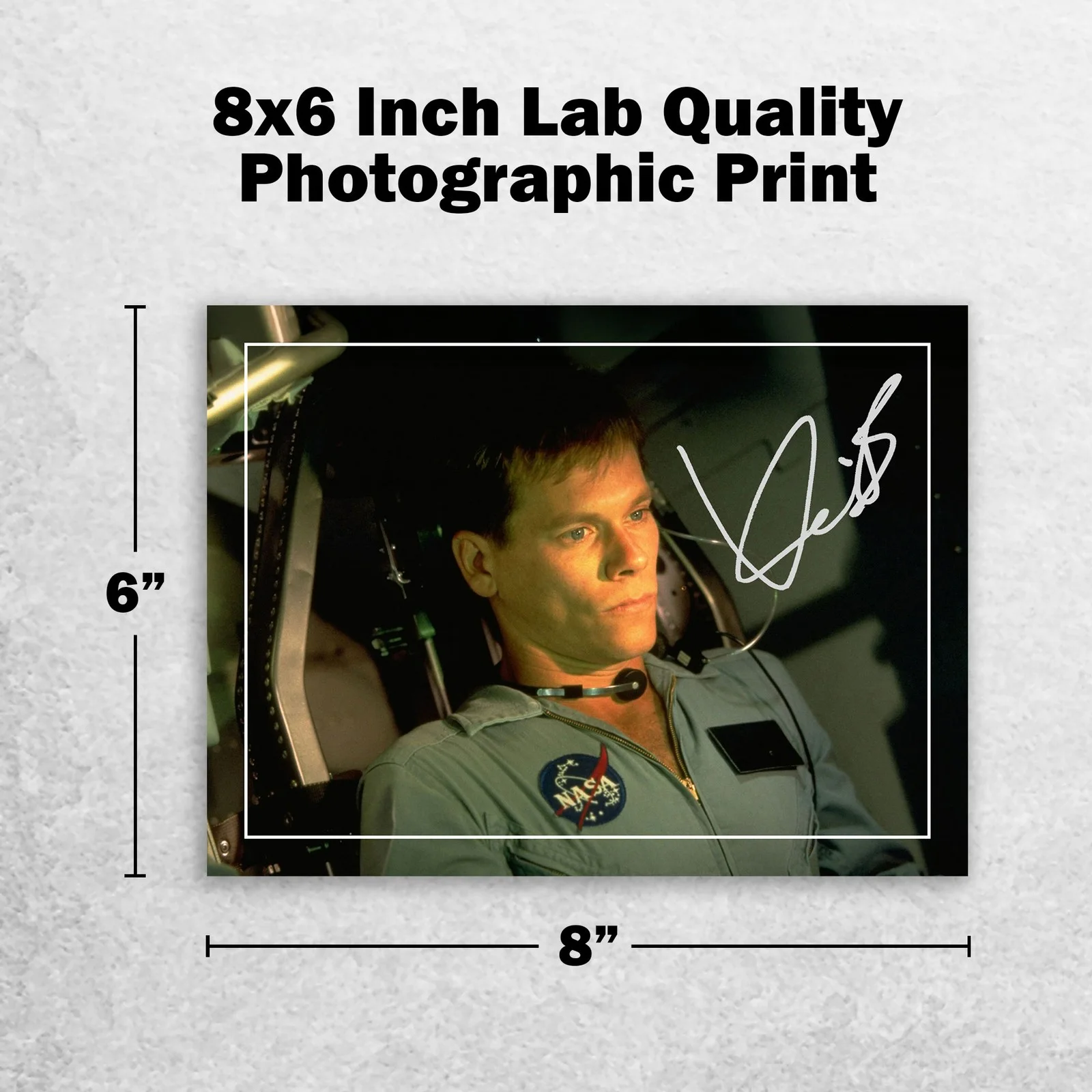 Kevin Bacon 8x6 Photo Signed Memorabilia 8x6 Pre Printed Autograph Photo, изображение 2