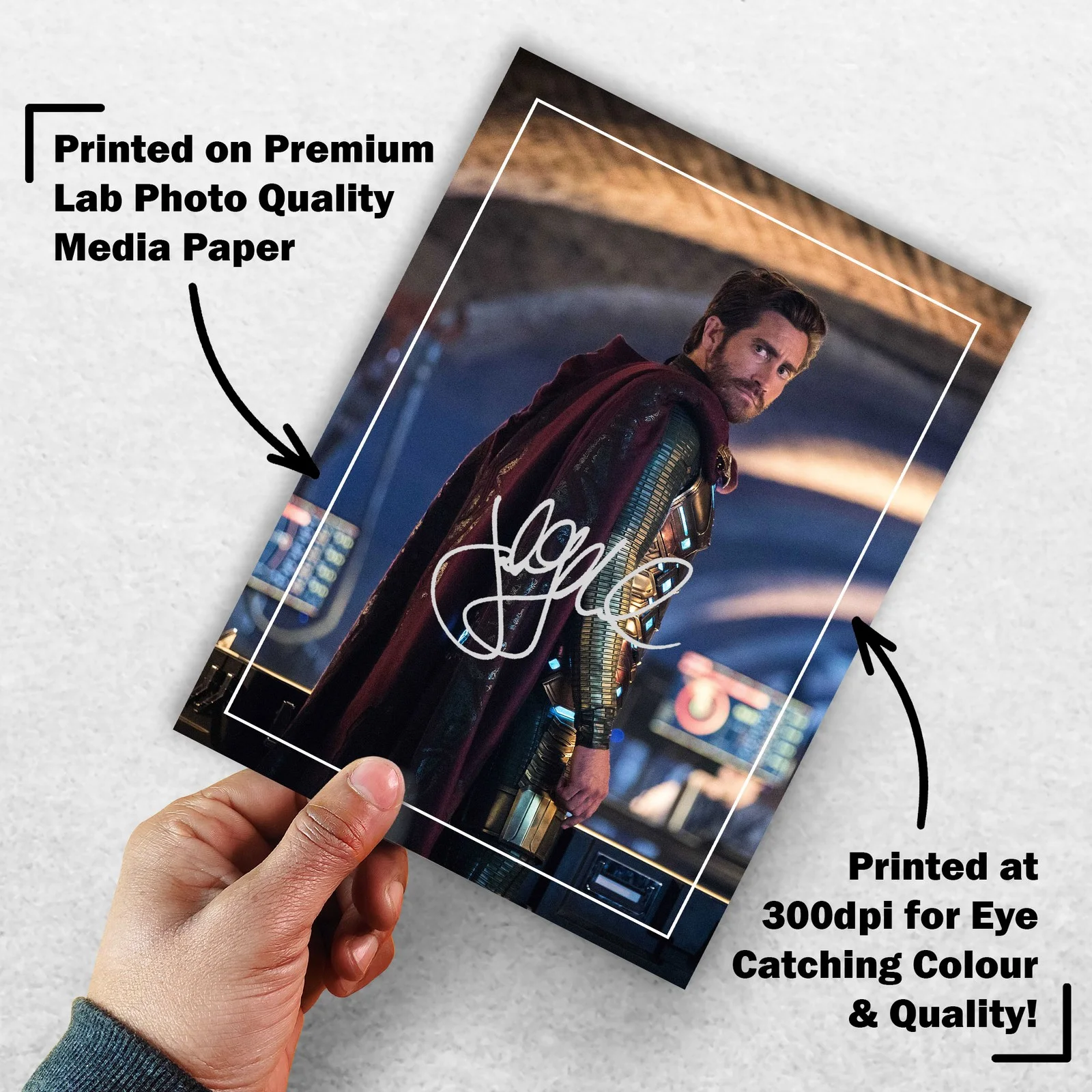 Jake Gyllenhaal 8x6 Photo Signed Memorabilia 8x6 Pre Printed Autograph Photo, изображение 3