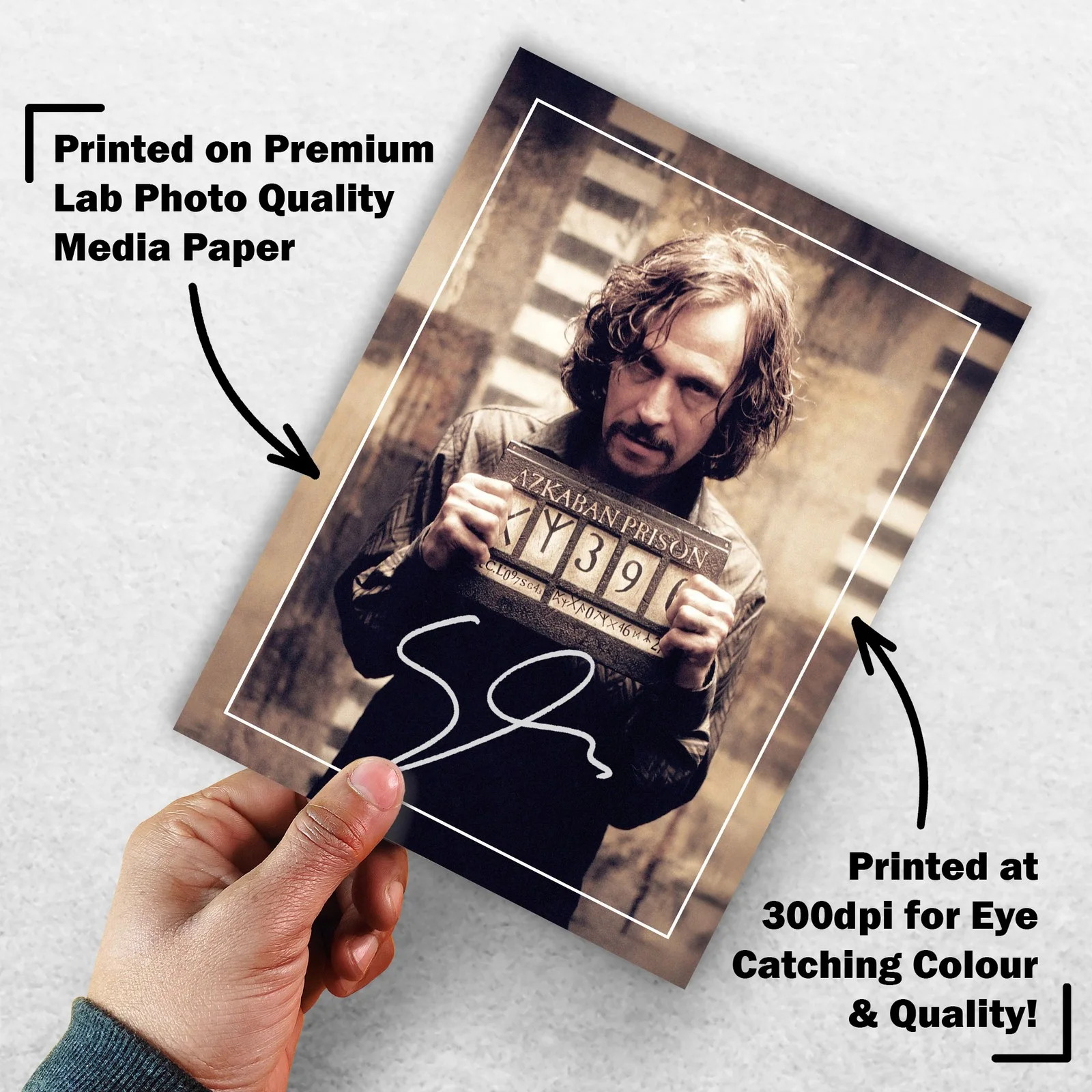 Gary Oldman Signed Memorabilia 8x6 Pre Printed Autograph Photo Memorabilia, изображение 3