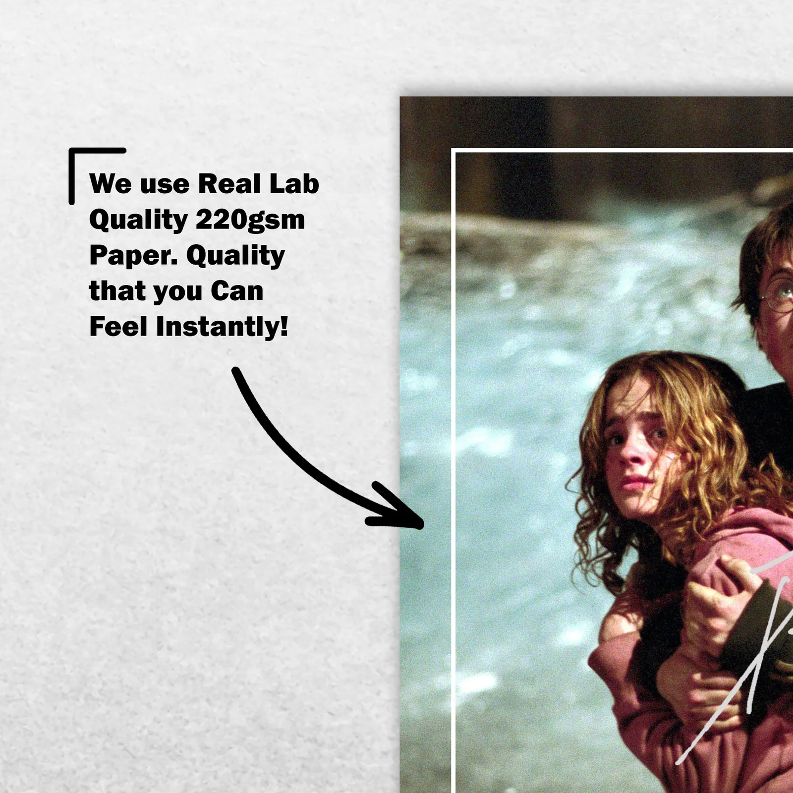 Emma Watson Daniel Radcliffe Signed Memorabilia 8x6 Pre Printed Autograph Photo, image 4