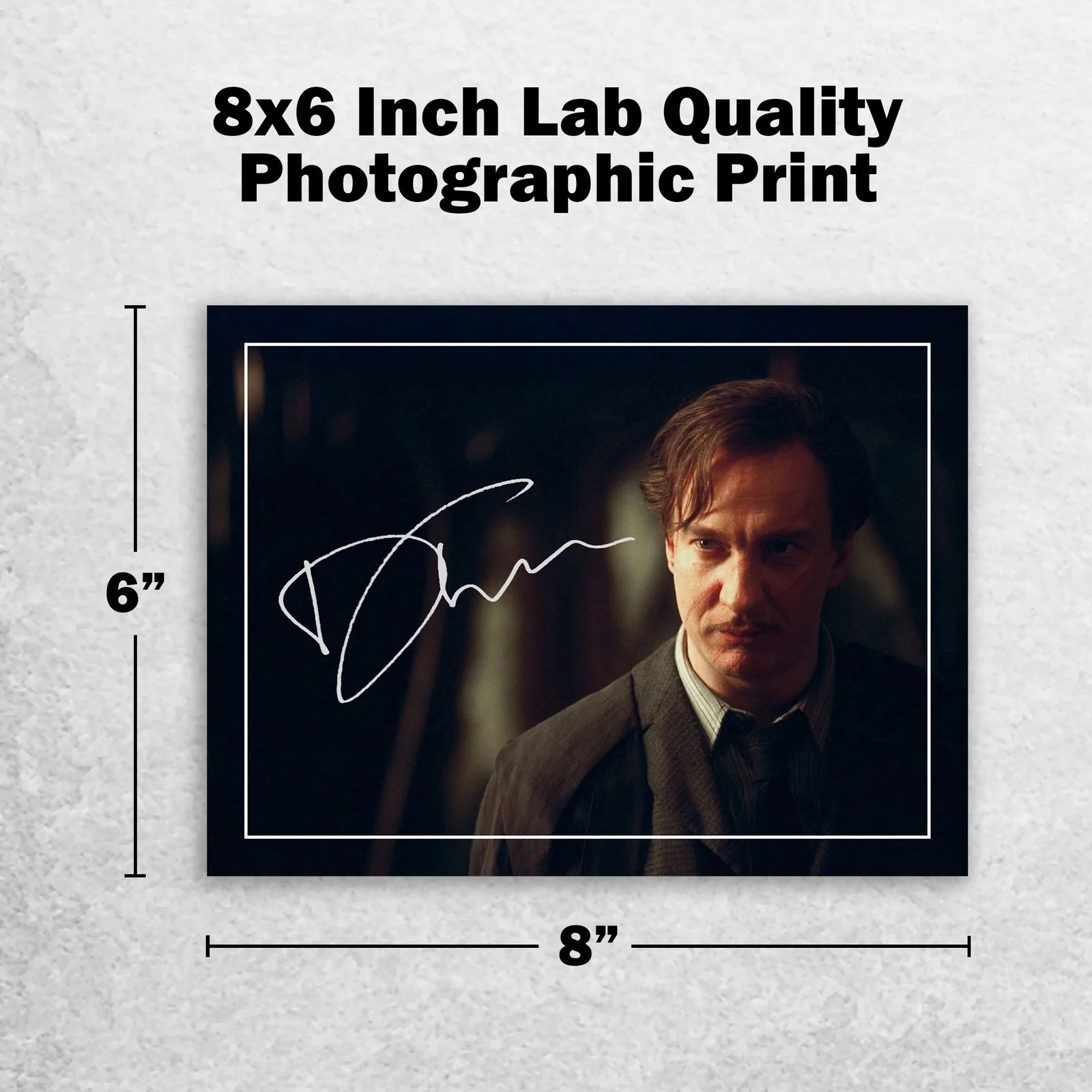 David Thewlis Signed Memorabilia 8x6 Pre Printed Autograph Photo Memorabilia, изображение 2