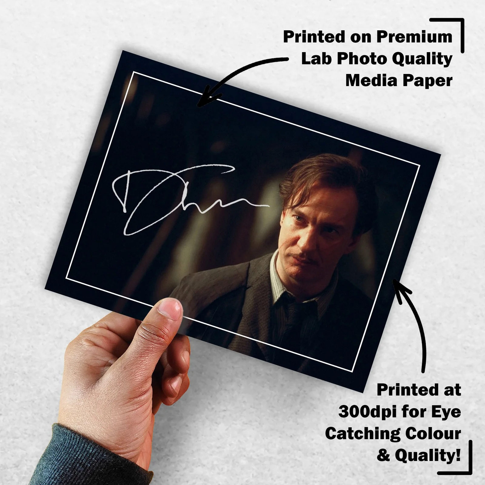 David Thewlis Signed Memorabilia 8x6 Pre Printed Autograph Photo Memorabilia, изображение 3