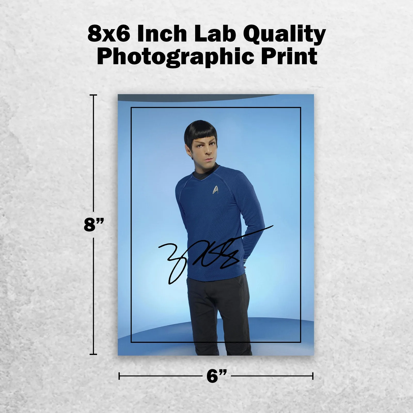 Zachary Quinto Signed Memorabilia 8x6 Pre Printed Autograph Photo Memorabilia, изображение 2