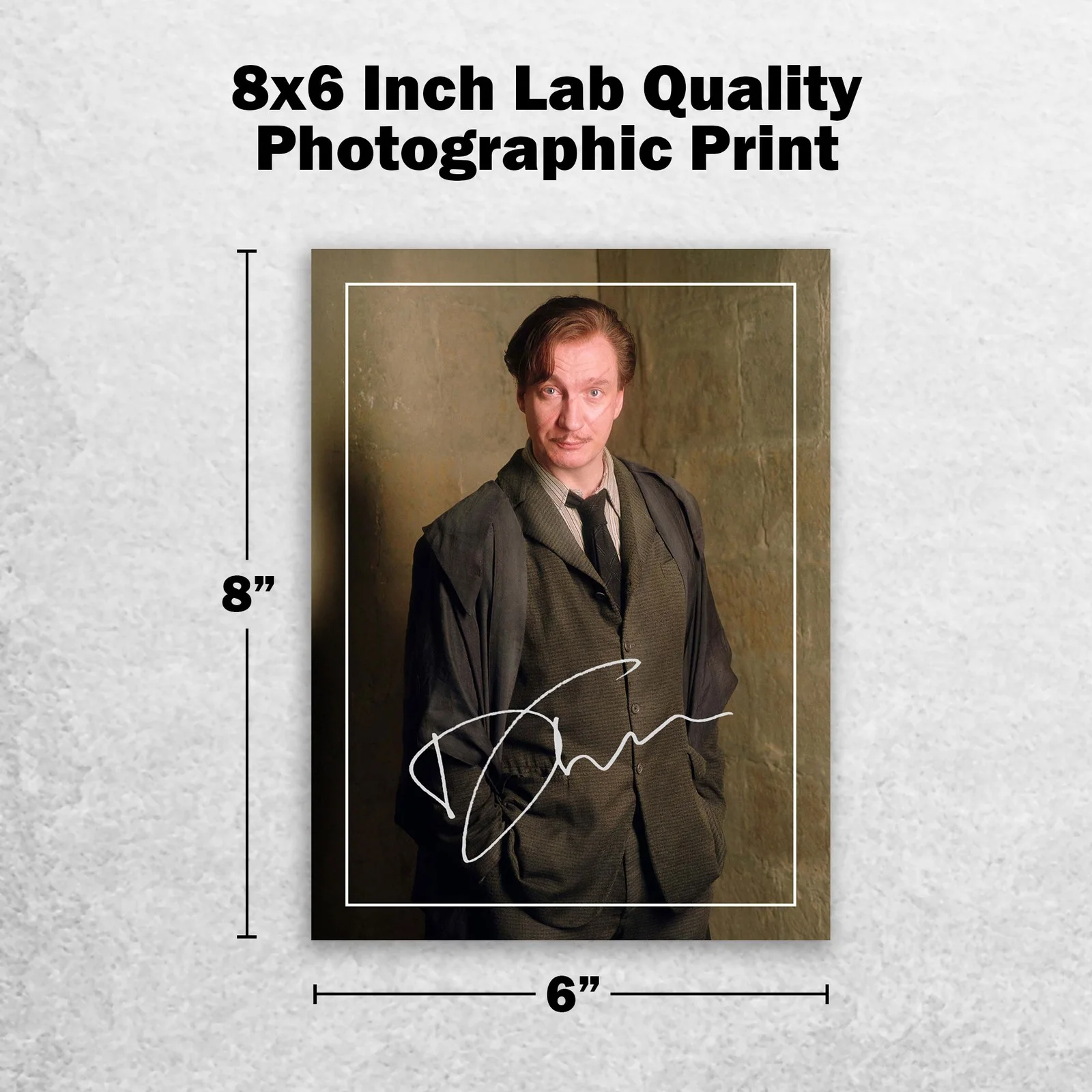 David Thewlis Signed Memorabilia 8x6 Pre Printed Autograph Photo Memorabilia, изображение 2