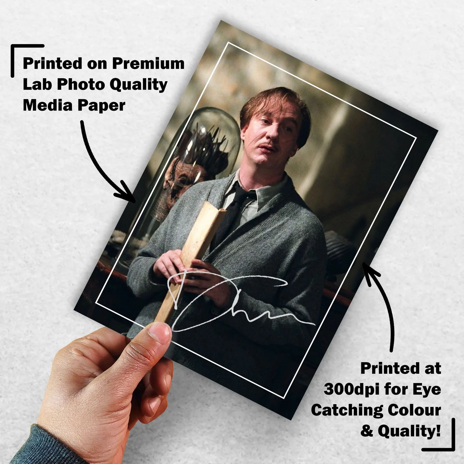 David Thewlis Signed Memorabilia 8x6 Pre Printed Autograph Photo Memorabilia, изображение 3
