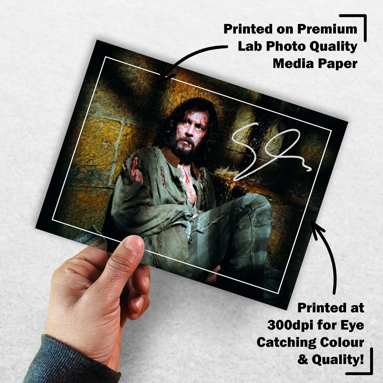 Gary Oldman Signed Memorabilia 8x6 Pre Printed Autograph Photo Memorabilia, изображение 3