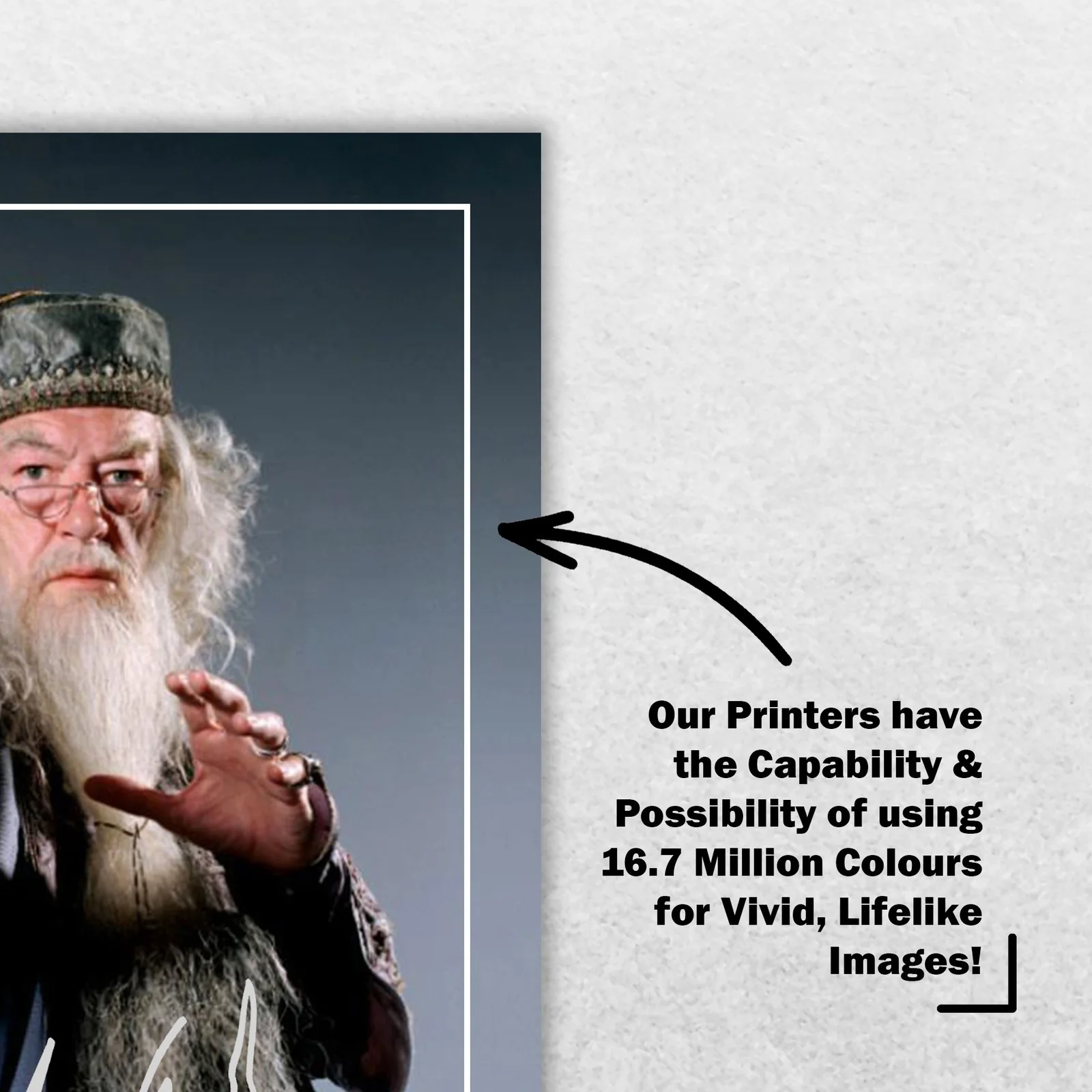 Michael Gambon Signed Memorabilia 8x6 Pre Printed Autograph Photo Memorabilia, изображение 5
