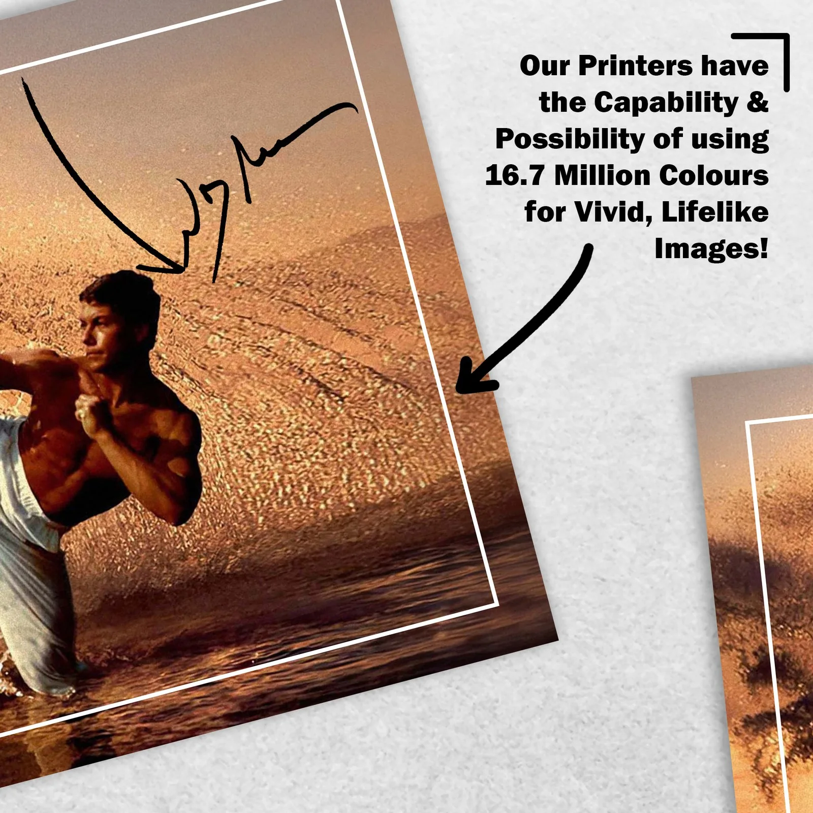 Jean Claude Van Damme Signed Memorabilia 8x6 Pre Printed Autograph Photo, изображение 5