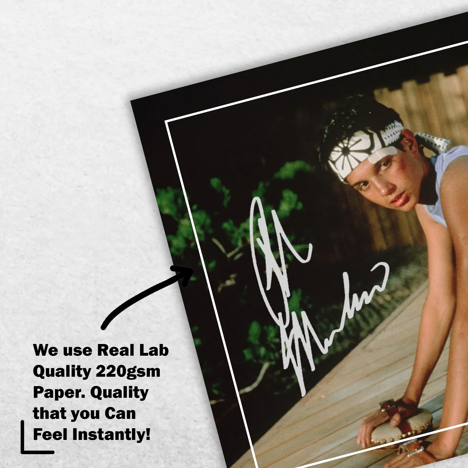 Ralph Macchio Signed Memorabilia 8x6 Pre Printed Autograph Photo Memorabilia, image 4