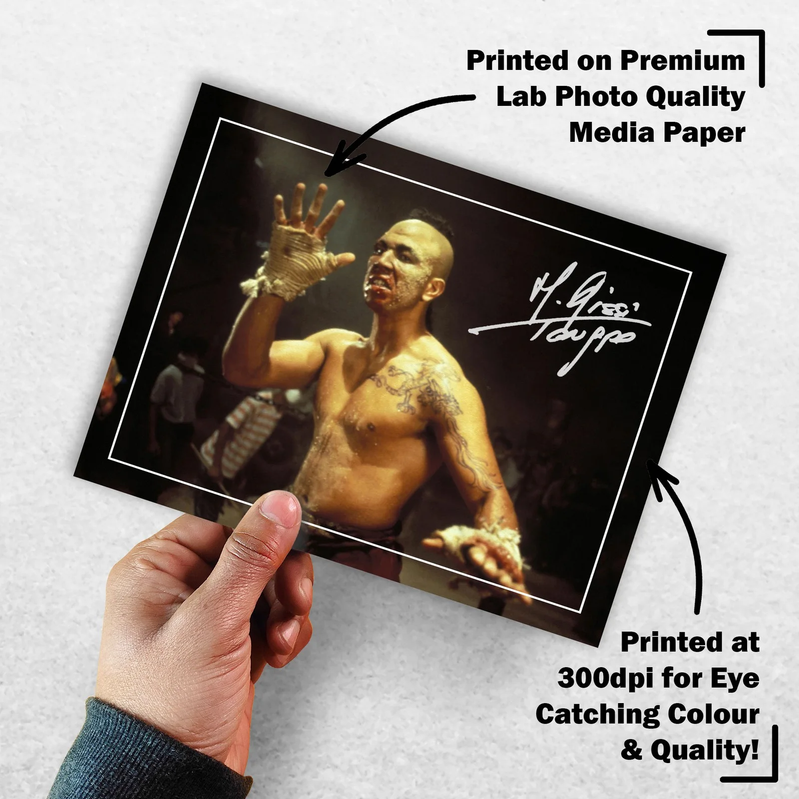 Michel Qissi Signed Memorabilia 8x6 Pre Printed Autograph Photo Memorabilia, image 3