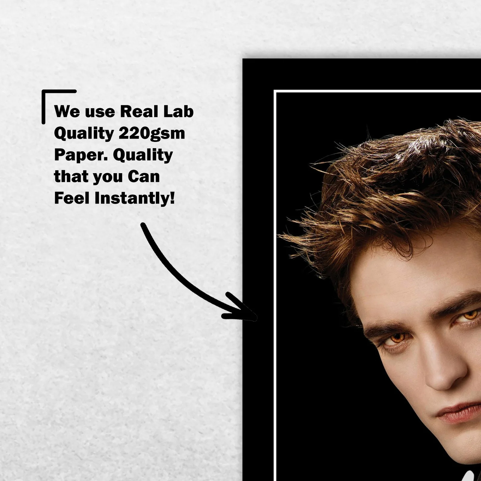 Robert Pattinson Signed Memorabilia 8x6 Pre Printed Autograph Photo Memorabilia, изображение 4