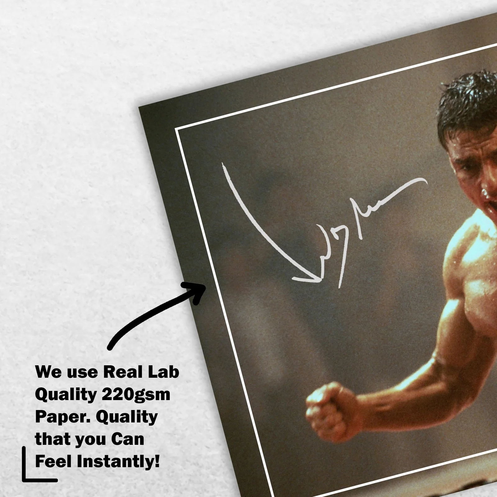 Jean Claude Van Damme Signed Memorabilia 8x6 Pre Printed Autograph Photo, изображение 4