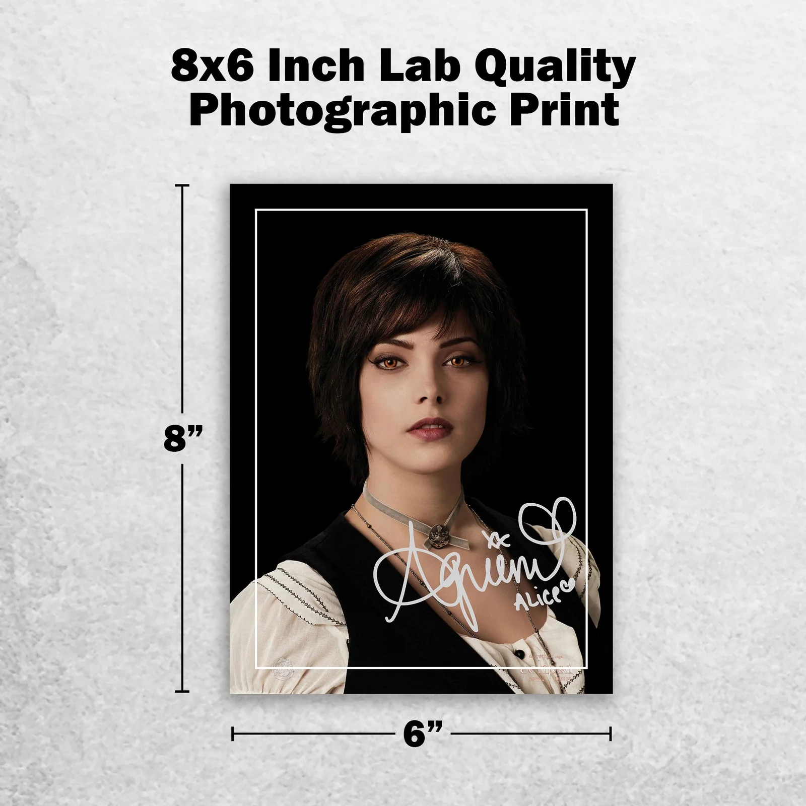 Ashley Greene 8x6 Photo Signed Memorabilia 8x6 Pre Printed Autograph Photo, изображение 2