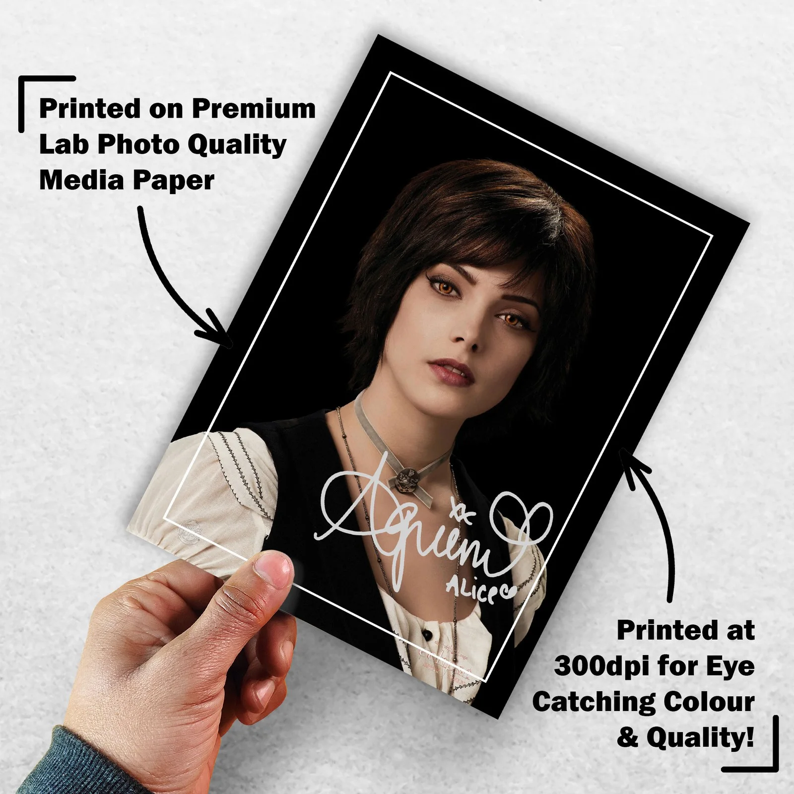 Ashley Greene 8x6 Photo Signed Memorabilia 8x6 Pre Printed Autograph Photo, изображение 3