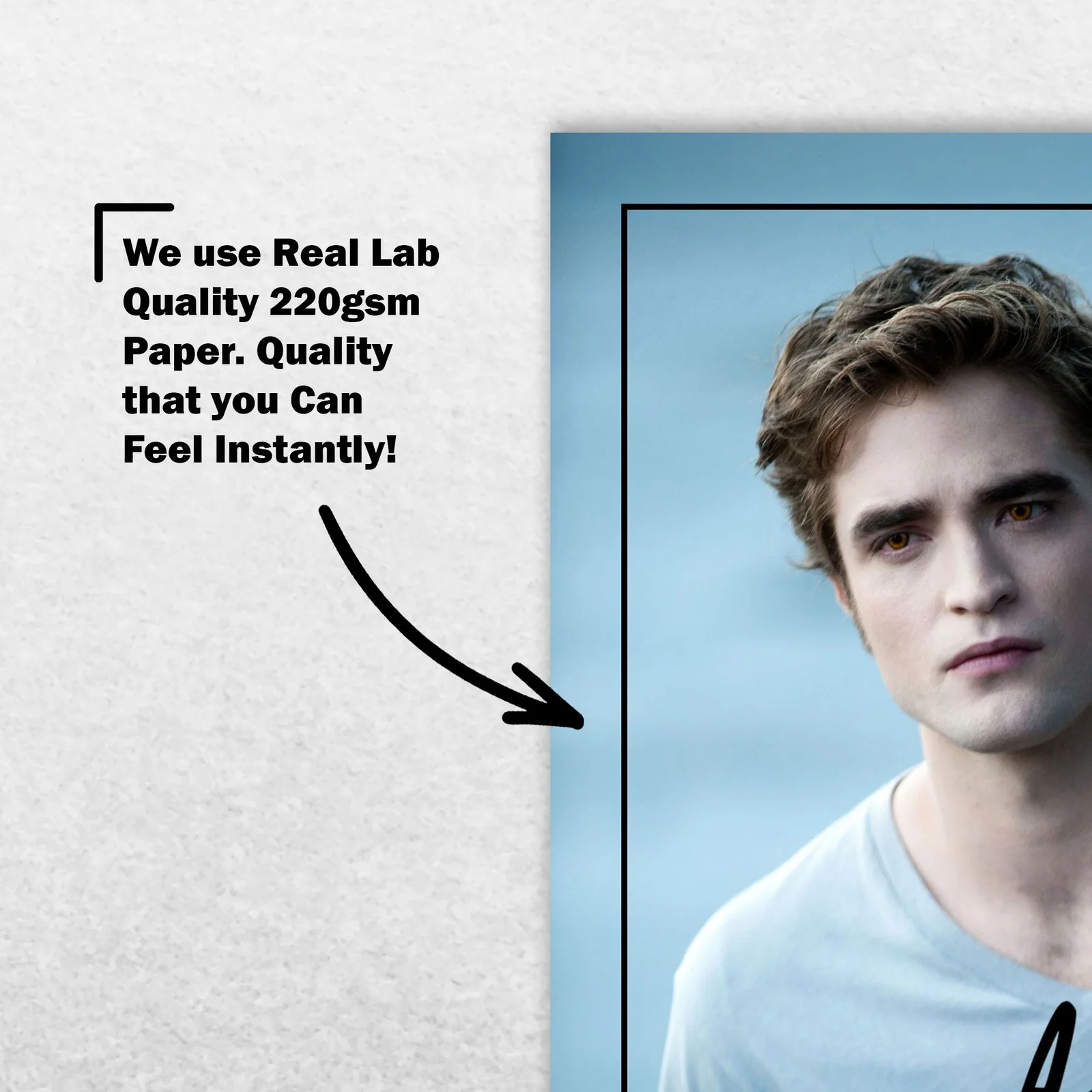 Robert Pattinson Signed Memorabilia 8x6 Pre Printed Autograph Photo Memorabilia, image 4
