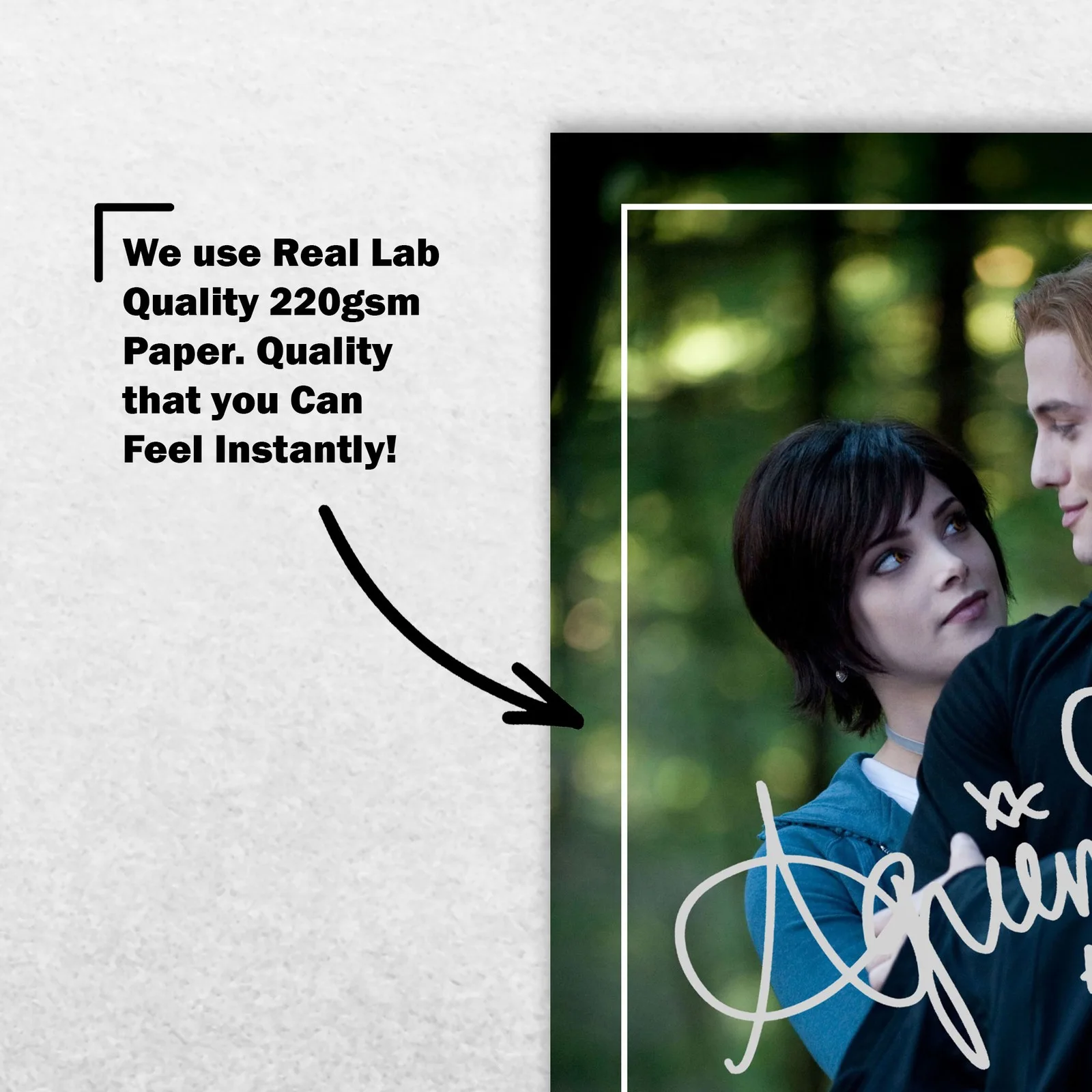 Ashley Greene Jackson Rathbone Signed Memorabilia 8x6 Pre Printed Autograph, image 4