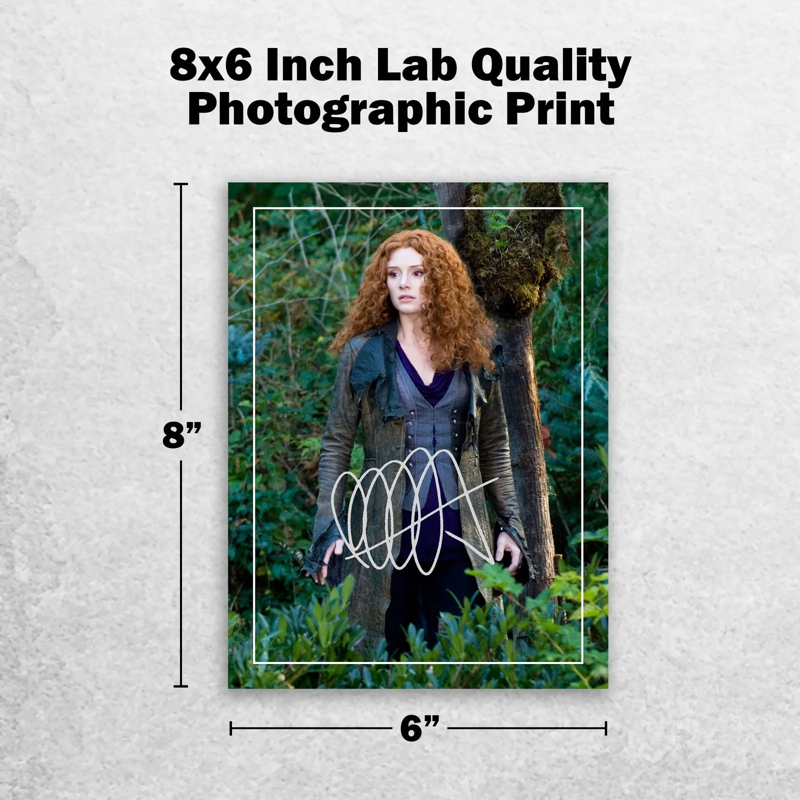 Bryce Dallas Howard 8x6 Signed Memorabilia 8x6 Pre Printed Autograph Photo, изображение 2