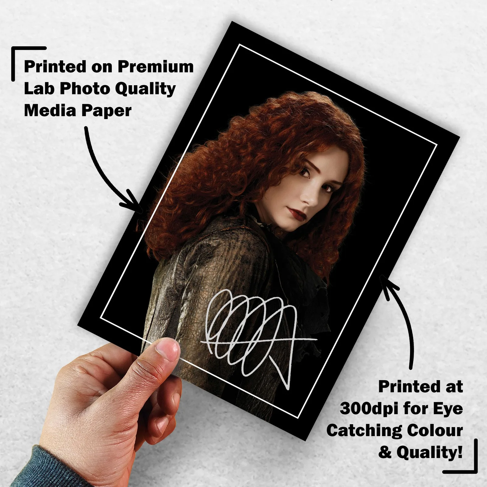 Bryce Dallas Howard 8x6 Signed Memorabilia 8x6 Pre Printed Autograph Photo, image 3