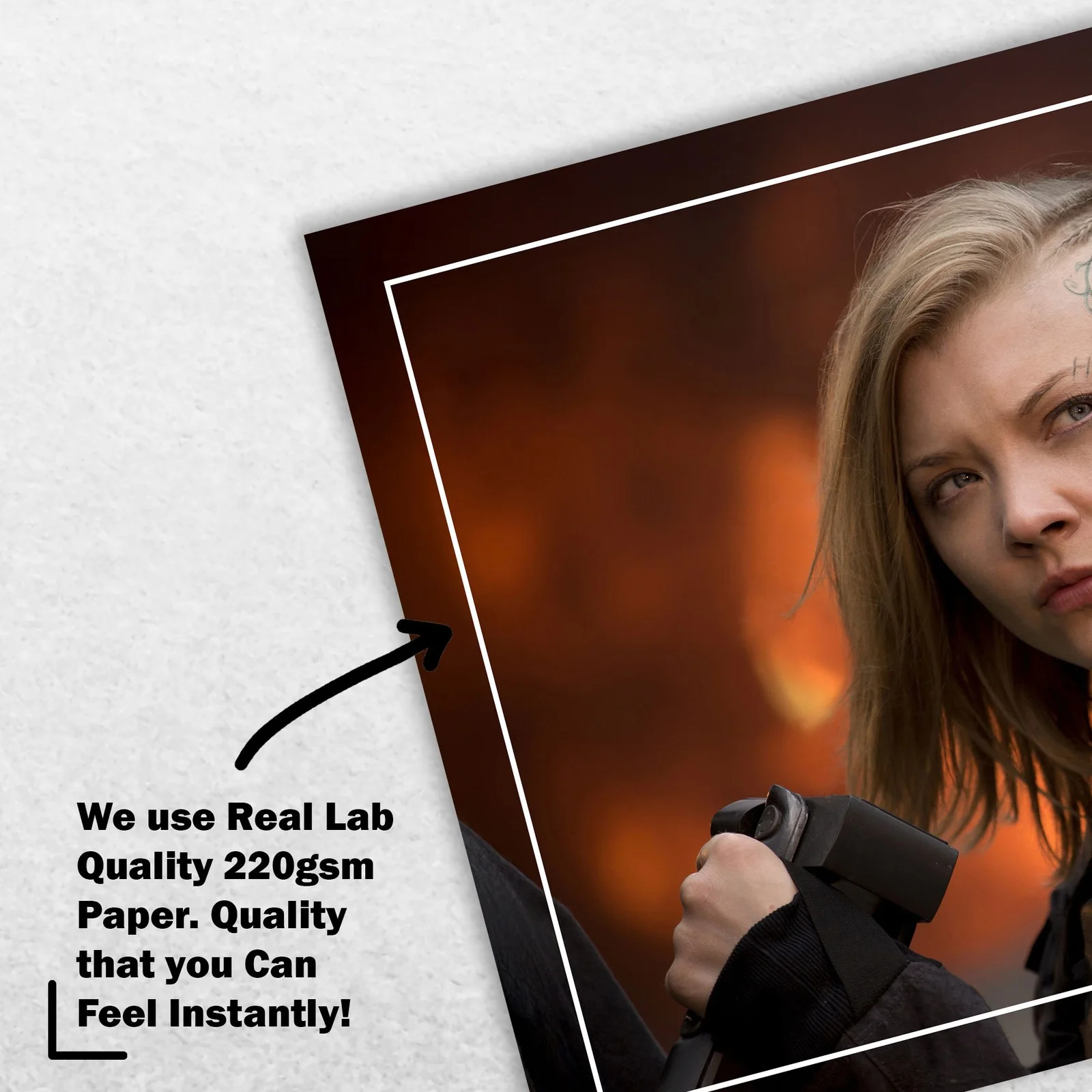 Natalie Dormer 8x6 Photo Signed Memorabilia 8x6 Pre Printed Autograph Photo, изображение 4