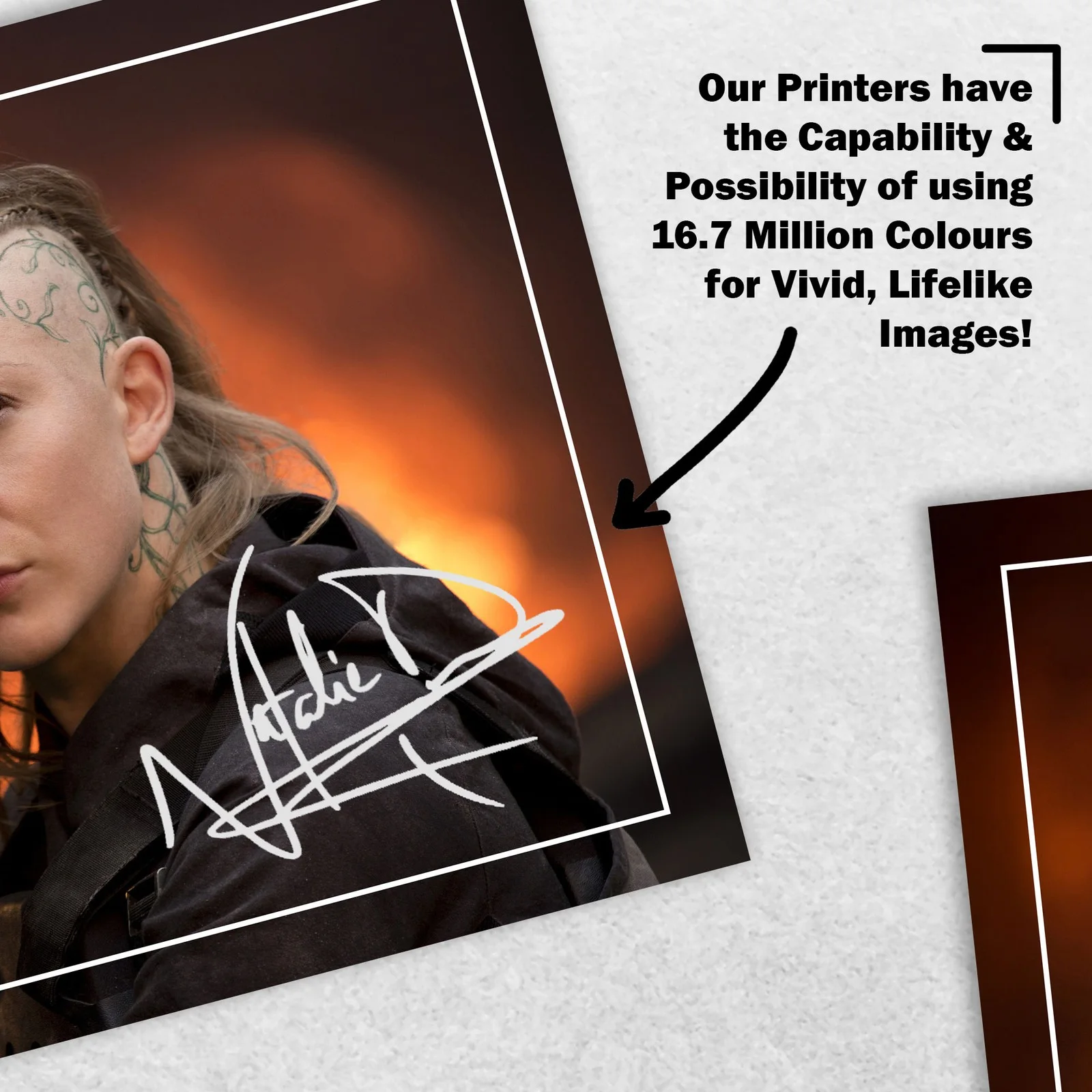 Natalie Dormer 8x6 Photo Signed Memorabilia 8x6 Pre Printed Autograph Photo, изображение 5