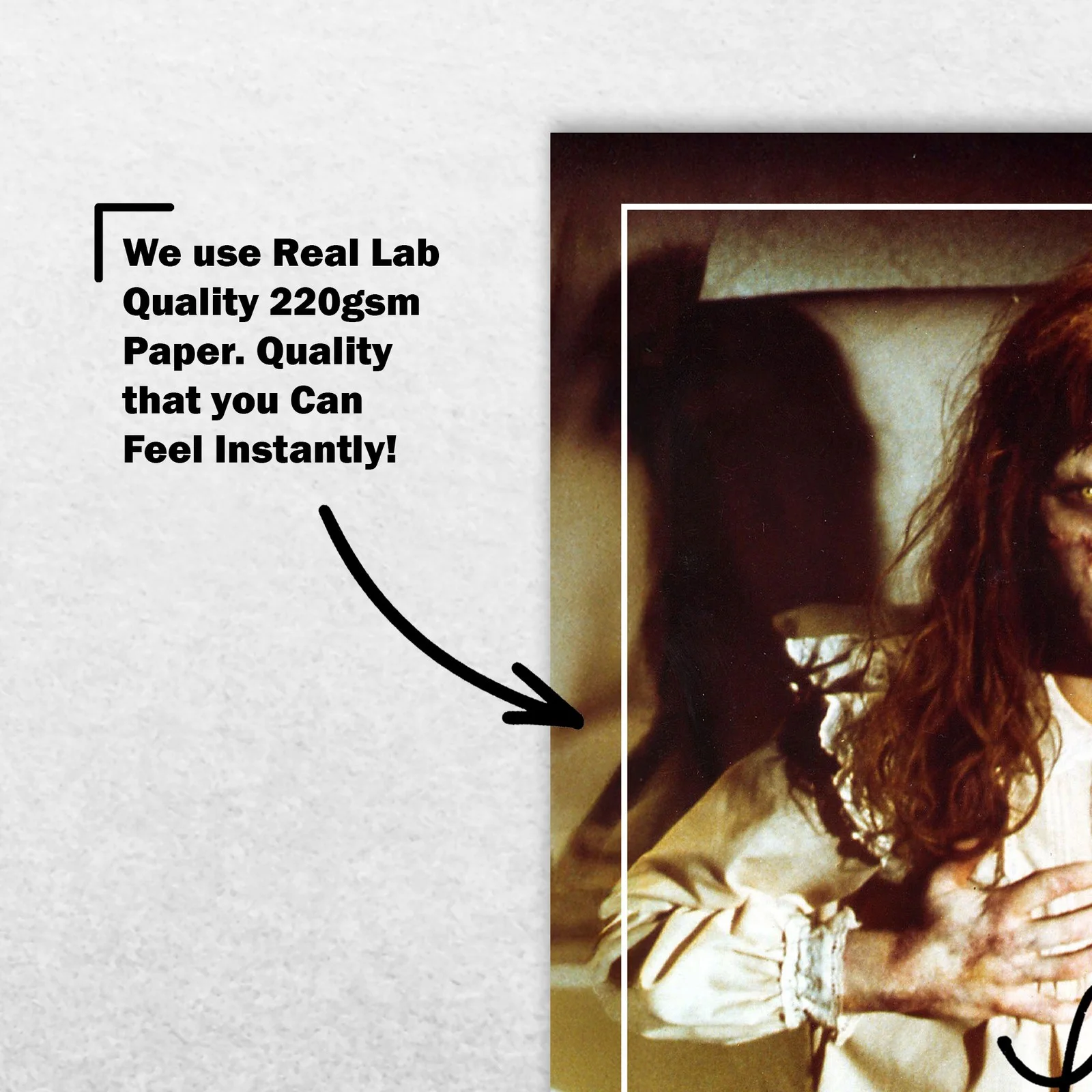 Linda Blair Signed Memorabilia 8x6 Pre Printed Autograph Photo Memorabilia, image 4