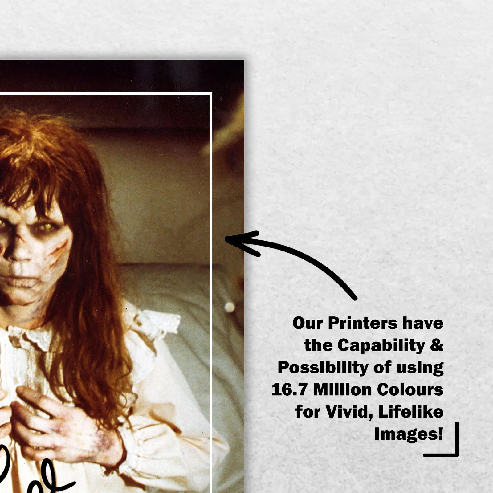 Linda Blair Signed Memorabilia 8x6 Pre Printed Autograph Photo Memorabilia, image 5