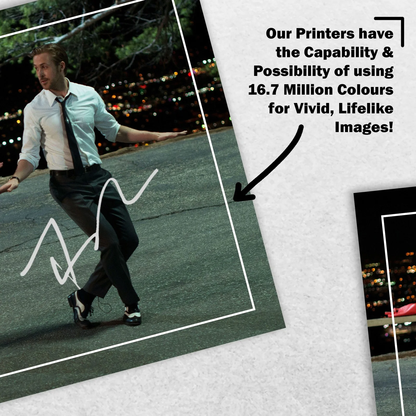 Emma Stone Ryan Gosling Signed Memorabilia 8x6 Pre Printed Autograph Photo, изображение 5