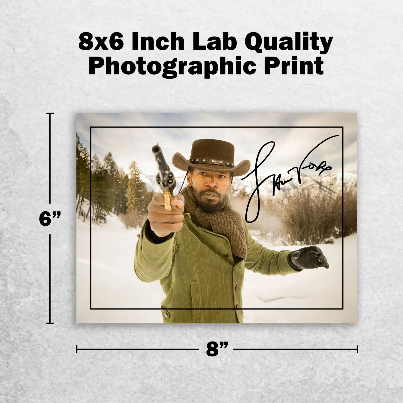 Jamie Foxx Signed Memorabilia 8x6 Pre Printed Autograph Photo Memorabilia, изображение 2