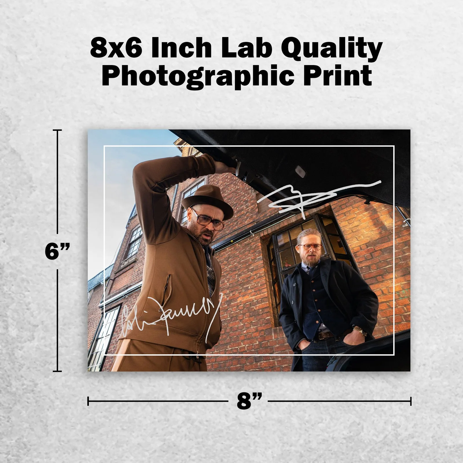 Charlie Hunnam Signed Memorabilia 8x6 Pre Printed Autograph Photo Memorabilia, изображение 2