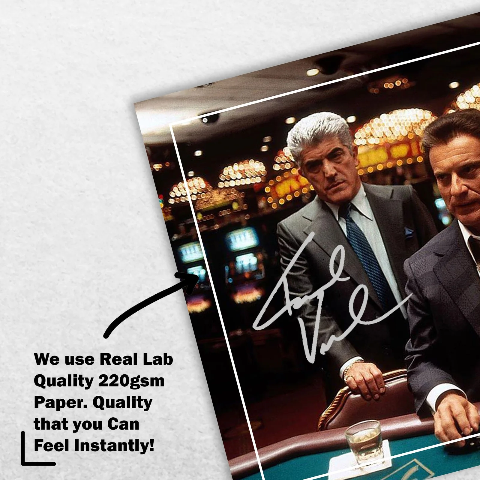 Robert De Niro Joe Signed Memorabilia 8x6 Pre Printed Autograph Photo, изображение 4