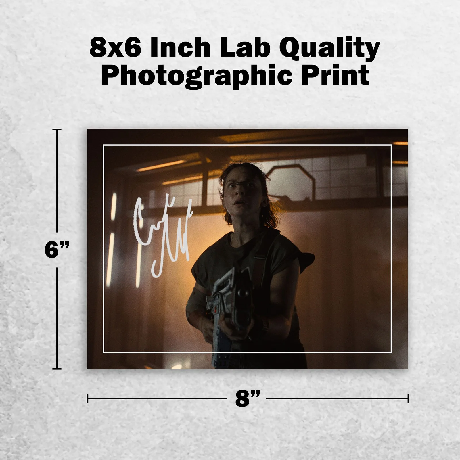 Cailee Spaeny Signed Memorabilia 8x6 Pre Printed Autograph Photo Memorabilia, изображение 2